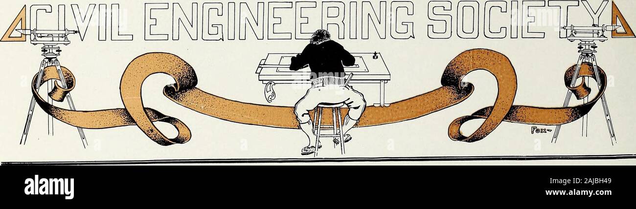 Débris de Purdue . La page trois cent cinquante-cinq ivag. Des réunions. Nc Xov.Nov.déc 1-port avec des ingénieurs de l'ARMÉE AMÉRICAINE, Milwaukee (Wisconsin) Ville-Ralph Bosard.Enquêtes de drainage dans l'Arkansas-R. B. White. Levés géodésiques sur la côte du Pacifique, les ingénieurs américains-E. H.Roi.14-Railway Signaux d'enclenchement-E. G. Stradling, Chef Ingénieur du signal, Monon Railroad.21-béton Construction de routes-C. D. Franks, UniversalCement Portland Co..5-L'influence esthétique dans la conception des ponts-Prof. A. Smith. Officiers, PREMIER SEMESTRE. Le président A. H., 1913 Freygang Yice-lV.En effet, L- H. Krieger, 1913 J- K- Secrétaire Sp Banque D'Images