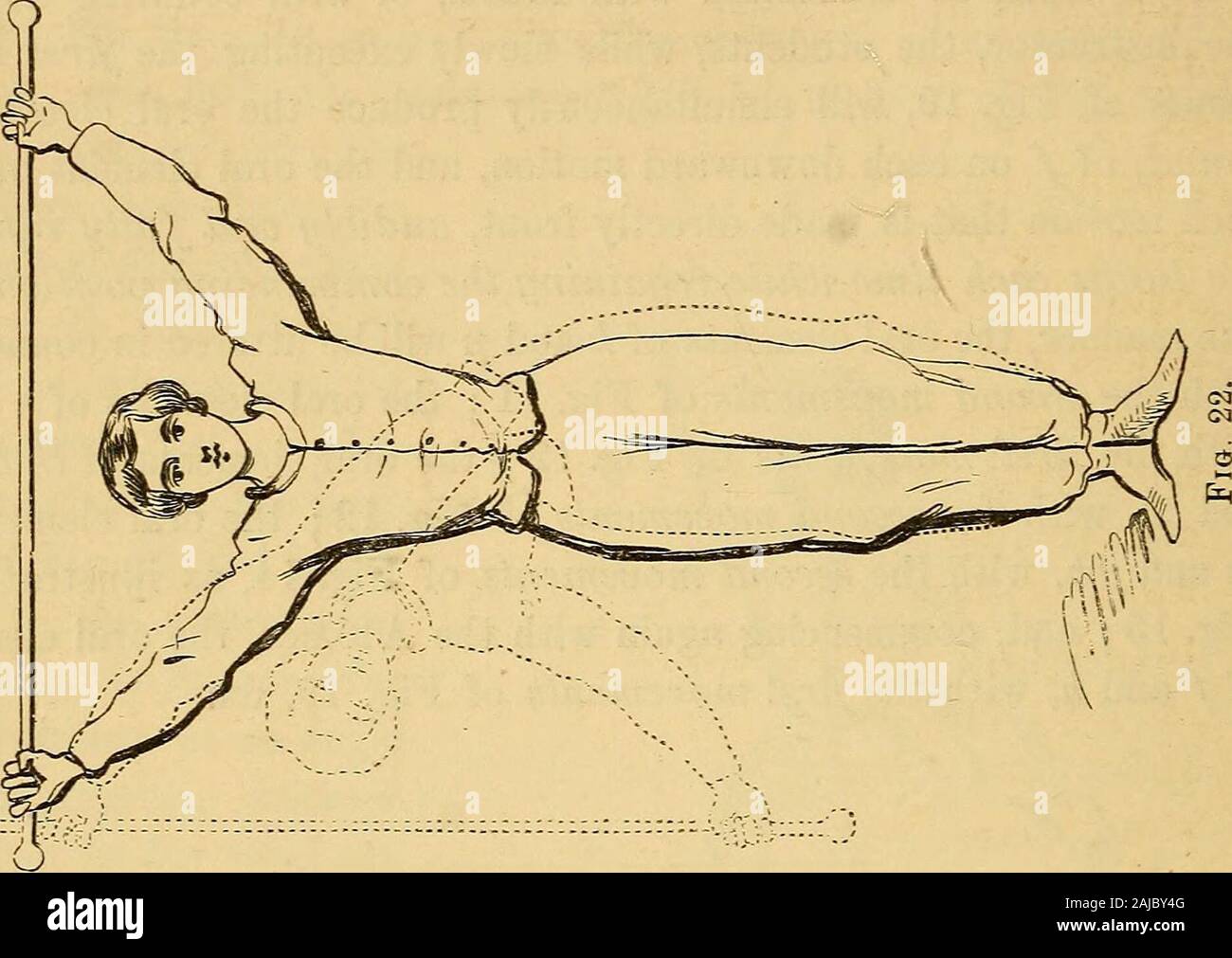 Livre à la main, de la gymnastique et gymnastique : un exercice complet-livre pour les écoles, les familles, et les gymnases : avec de la musique pour accompagner les exercices . ments de Fig. 12 ; l'ofsh éléments et wh, avec le deuxième mouvement de la Fig. 14, tel qu'illustré. byFig 15 ; et, à partir de nouveau avec les atonies, l'éléments du f et h, avec le premier mouvement de la Fig. 19, &c. II ET À LA TAILLE DE L'EXERCICE. Première série. Première position. No 41.-Le formateur commande : 1. Tronc et WaistExercise ; 2. Première série ; 3. Premier-Position. No 42.-à la troisième commande, l'étudiant va prendre la posi-tion de F Banque D'Images