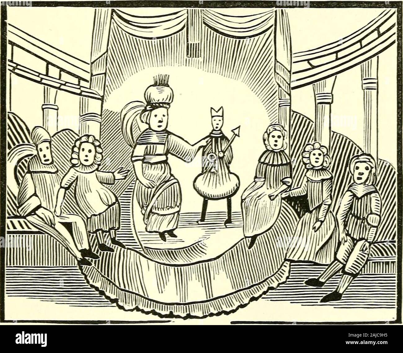 Chap-livres de la dix-huitième siècle . s fabriqués à partir de la ballade, l'original dont a été imprimé pour John Wright en 1630 ; la deuxième par investissements standardlife pièces ont été écrits au sujet de 1700. Comme la plupart de sa catégorie, à itseems ont eu une origine septentrionale. L'Allemand Daumer-ling, ou peu de pouce, a été, comme Tom, avalé par un andthere ; vache est un livre qui traite de Svend, Tomling manno un plus grand qu'un pouce, qui serait mariée à un womanthree ells et trois quarts de temps. Mais la tradition a elle thatTom est mort à Lincoln, qui a été l'un des cinq townsof danois en Angleterre, et il y avait un peu de bleu en dalles Banque D'Images