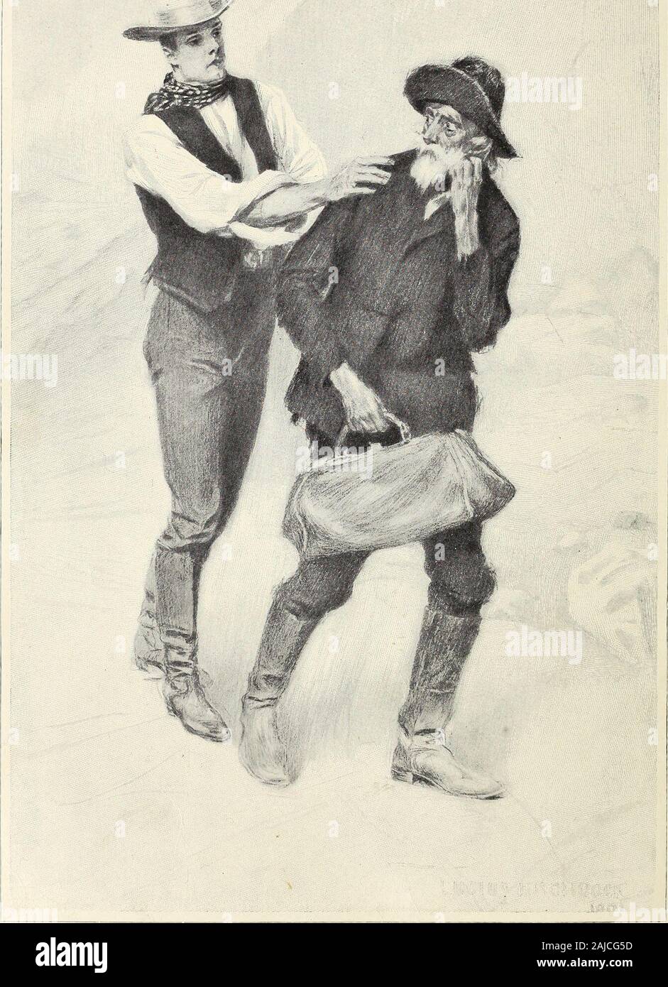 Harper's New Monthly Magazine, Volume 104 Décembre 1901 à mai 1902 . ssassin vous-même ? Non, j'ai rencontré personne. Ah. Puis-si vous excusera l theremark-je ne vois pas très bien l'relevancyof l'information. Il n'en a pas. À l'heure actuelle. Je dis ithas à aucun à l'heure actuelle. Il s'arrêta. Pres-prudemment il reprend : Je n'ai pas encounterthe assassin, mais je suis sur sa piste, Iam sûr, car je crois qu'il est dans cette salle.Je vous demande à tous de passer un par un en face de moi, ici, où il y a un goodlight-afin que je puisse voir vos pieds. Un buzz d'excitation a balayé l'endroit,et le début de mars, l'invité lookingon avec un fer attem Banque D'Images