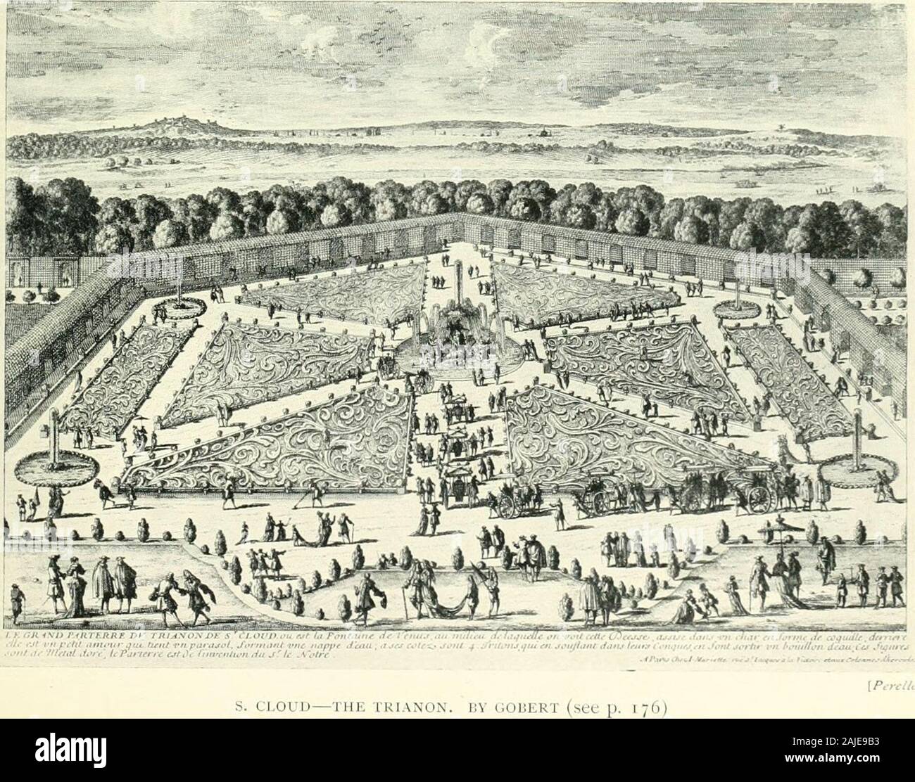 Une histoire de l'architecture française à partir de la mort de Mazarin jusqu'à la mort de Louis XV, 1661-1774 . S. GKRMAIN-KN-LAK-L I;I AK lF.., l;V I,] NIlTKI^ : (p. 174) [/V/-&Lt ;-//,. [L. À FACE 1. 174 Pl. LXIII Banque D'Images