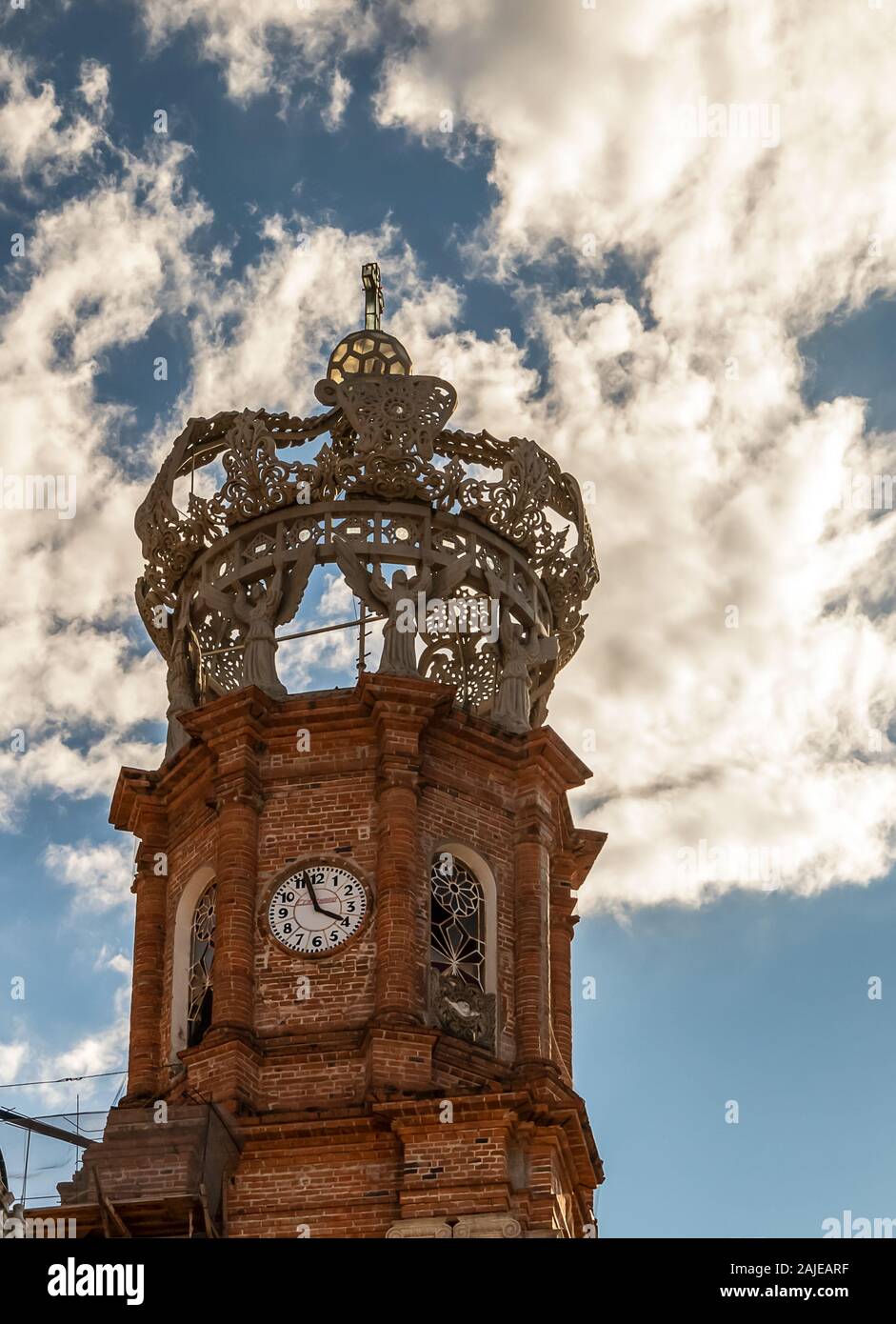 La Cathédrale de Notre Dame de Guadalupe à Puerto Vallarta, Jalisco, Mexique Banque D'Images