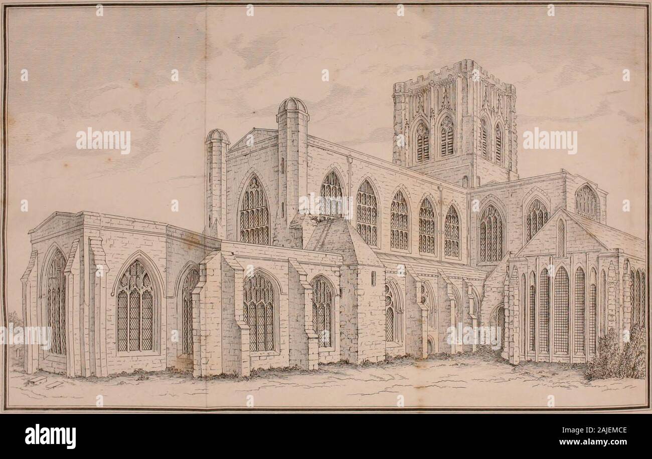 Magna Brittanica ; être un exposé concis de la compte topographique plusieurs comtés de Grande-Bretagne . &Gt ; jii*//.&lt;en7w*".t""-iA... NlJKTtl KAMT IEW DE CHB.VYA. fATUEUUAL C H E S H I R E. 473 •M., George Huxley, dans l'année 1717, sera donné par trente-trois (latute acresof fupport terre pour le de quatre veuves ou femmes âgées de l'townfhipsof Brindlcy Faddlley, Burland, ou, et à partir de cette partie de l'parifh ofAclon jrlcfton, appelé ii-trimestre, et Cholmondefton-trimestre. Le townfhip Cbolmondejlon est de cinq milles N. par W. de Market Drayton ; themanor a été, à une période précoce, dans la famille de Cr Banque D'Images