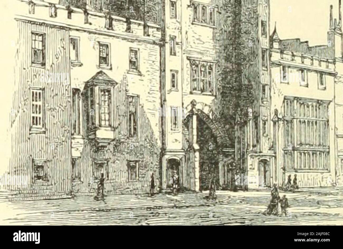 Promenades dans Londres . r. La maison remainedin la famille Marlborough jusqu'à ce qu'il a été acheté pour la Princesse Charlottein 1817. C'était l'ancienne résidence de la Reine Marie dans sa veuve-hood, et a été réglée sur le Prince de Galles en 1850. Le saloonstill contient un certain nombre de photos très intéressantes, par Laguerre, d thevictories du duc de Marlborough. George IV fait un plan pour 1 Lettres au Roi tJe Danemark, par Jean Payen de la Fmileresse, 1688-92. 48 Promenades dans Londres connexion Marlborough House avec Carlton House par une galerie ofportraits des souverains britanniques et des personnages historiques co Banque D'Images