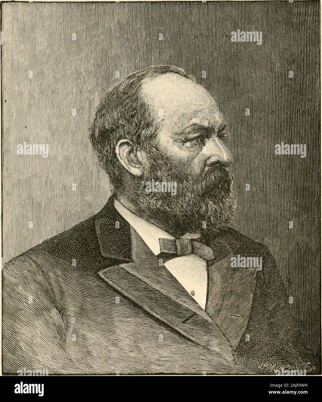 La vie de Benjamin Harrison et Levi Morton P . JAMHS ABRAM Garfield, le ...