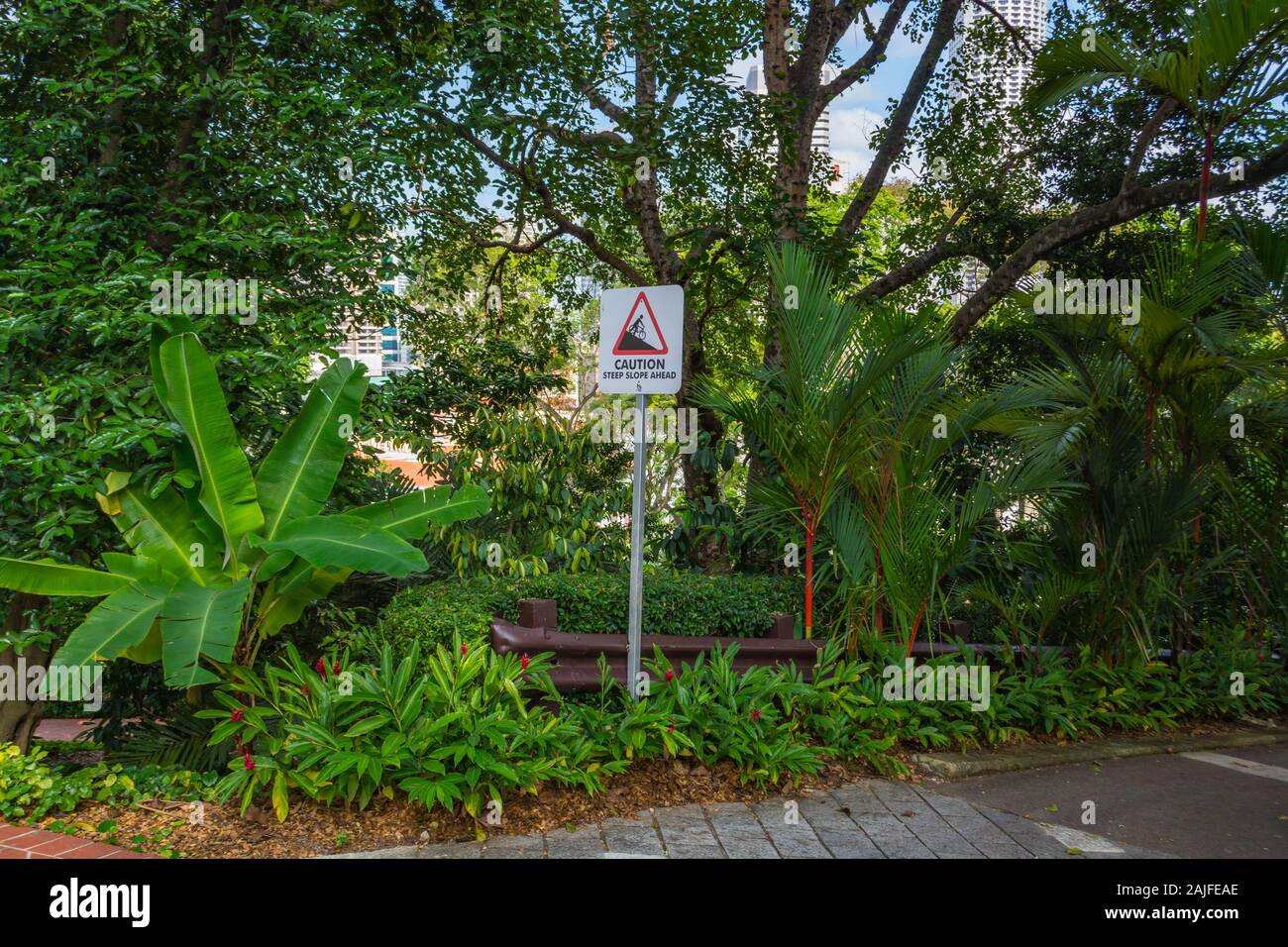 Fort Canning Singapore Banque D'Images