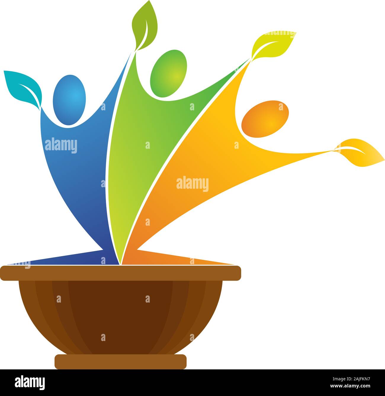 logo couple Banque D'Images