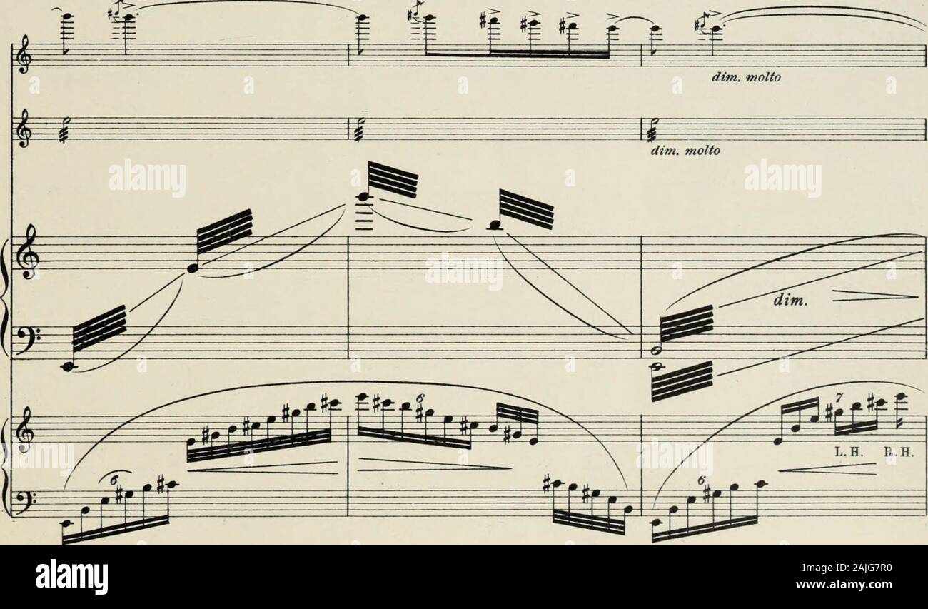 Suite pour flûte, violon et harpe, ou deux violons et piano  = Suite pour flûte, violon et harpe, ou deux violons et piano, op 6 . Con*.^. T.W.C. 206 -I- -ii , ^ ^ ^ * je M / m s -* II°^^ Rotija *  =  % Piano, RFM. I- H. m con &). Banque D'Images