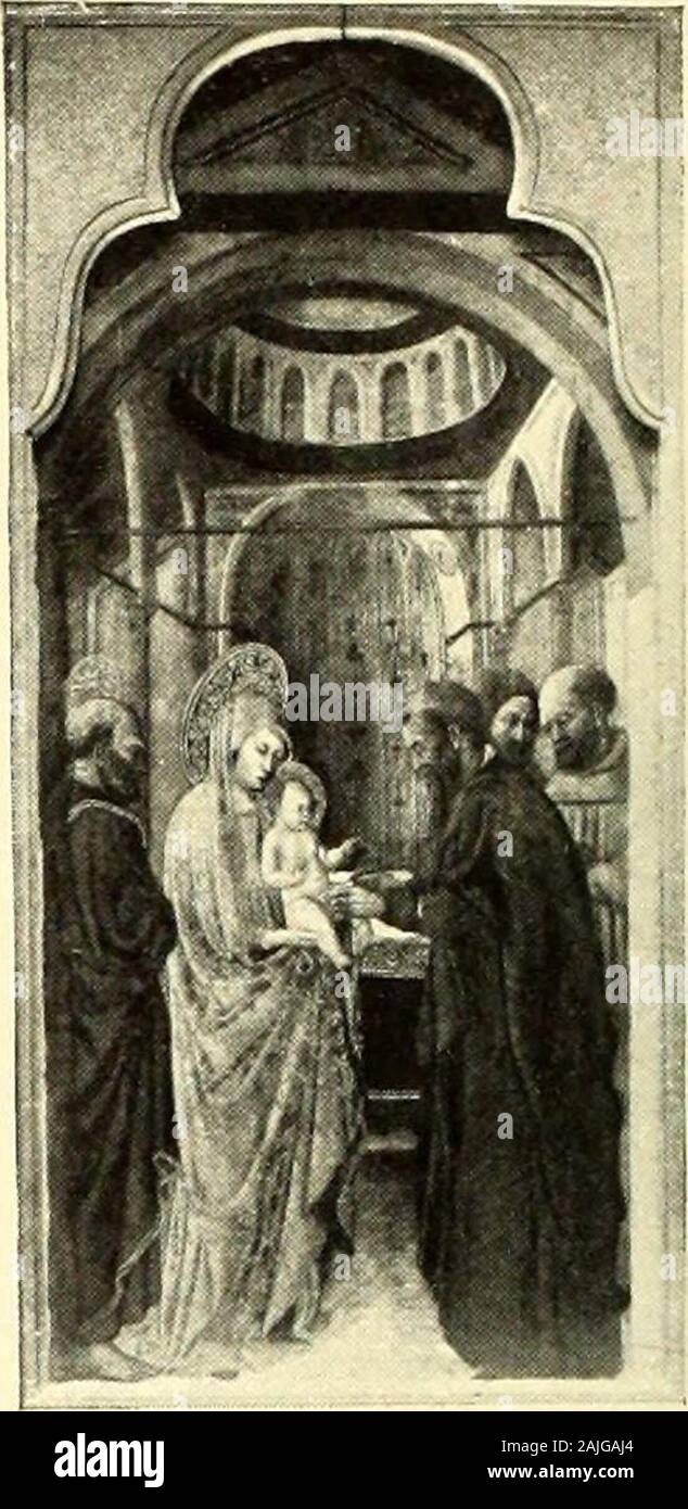 Vittore Carpaccio : la vie et l'œuvre du peintre . La fuite en Egypte.. La circoncision. Banque D'Images