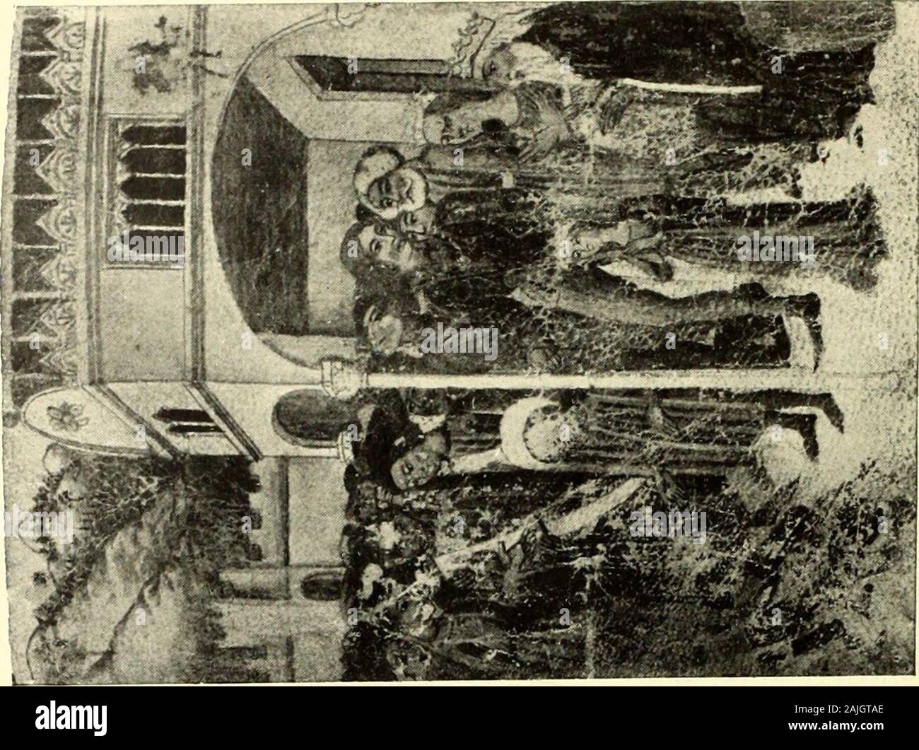 Vittore Carpaccio : la vie et l'œuvre du peintre . * .:C.^.m | HERCULE ROBERTI. LE CHRIST AU JARDIN DES OLIVIERS (GALERIE DE DRESDE). [Voir la page l6ç. Planche 65. Page 176.. Banque D'Images