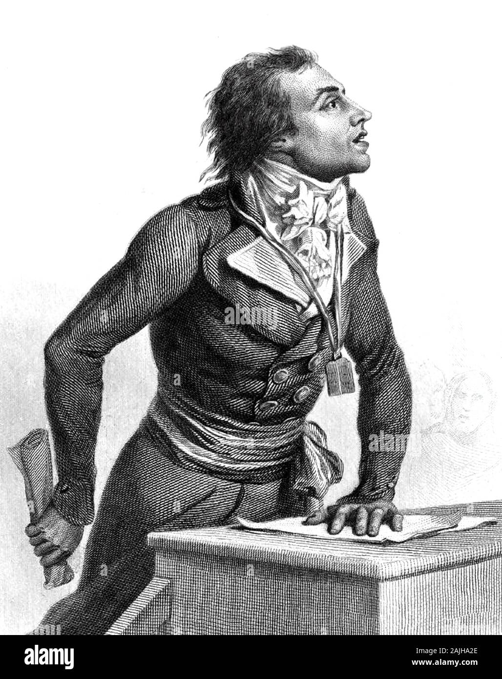BERTRAND BARÈRE de VIEUZAC (1755-1841) politicien français et révolutionnaire Banque D'Images