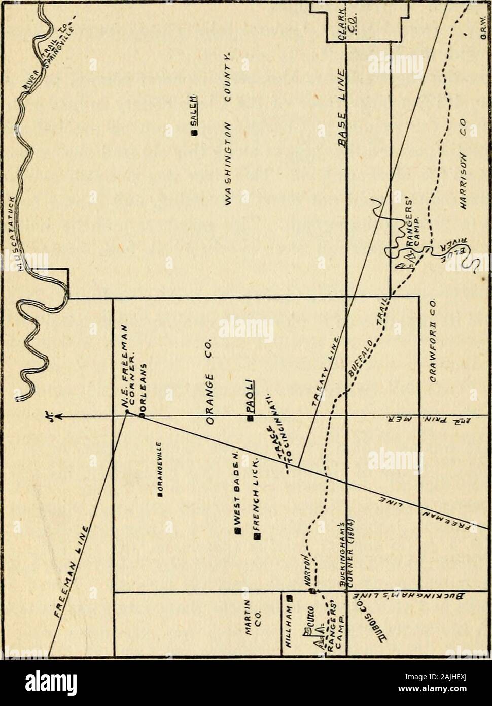 Les publications de la Société d'histoire de l'Indiana . Septembre3, 1812.80 Vallonia a un Indien l'histoire intéressante en soi, pas tomention son importance dans l'ère des pionniers le long d'autres lignes.81 BLUE RIVER TRACE. Il y avait une trace des Indiens près de l'embouchure de la rivière bleue, atFredonia. De nombreux émigrants qui est venu sur cette trace 78 Cockrums Pioneer Histoire de l'Indiana, pp. 213, 214, 373 et 471 Sociétés d'histoire de l'Indiana;Publication, Volume 3, p. 177 note de pied;aussi Vol. 2, pp. 24 et 75 ; Esareys en Indiana, pp. 177, 178 et 246;un chalet historique, dans le comté de Jackson, 1852 ; Dillons démocrate-Indi ana, pp. 431 et Banque D'Images