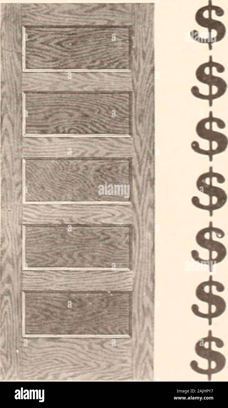 American maisons et jardins . ^0 % sSA7JS2&gt ; CHÊNE PANNEAUX PORTES EN STOCK TOUTES LES TAILLES. $ $$$ $ HADE à des simulations d'otAMiiuy URRTEDCiSTOCS LES PRIX DES ACTIONS VENDUES À LA FAMILLE D'MUNGER (0. Amériques PLUS GRANDE ÉCHARPE 6 PORTE, HOUSE CHICAGO, U 5 UN LIVRE BLANC POUR LES PANNEAUX DE PORTE 1448 E. Banque D'Images