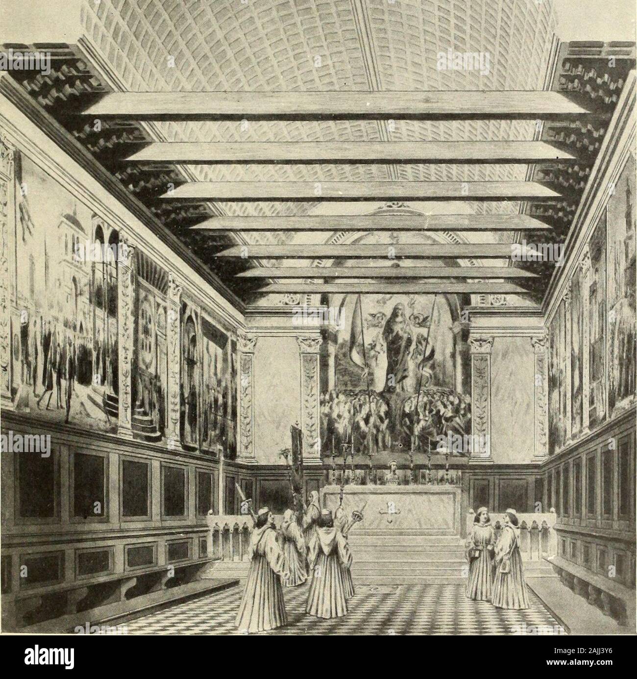 Vittore Carpaccio : la vie et l'œuvre du peintre . mm. Banque D'Images