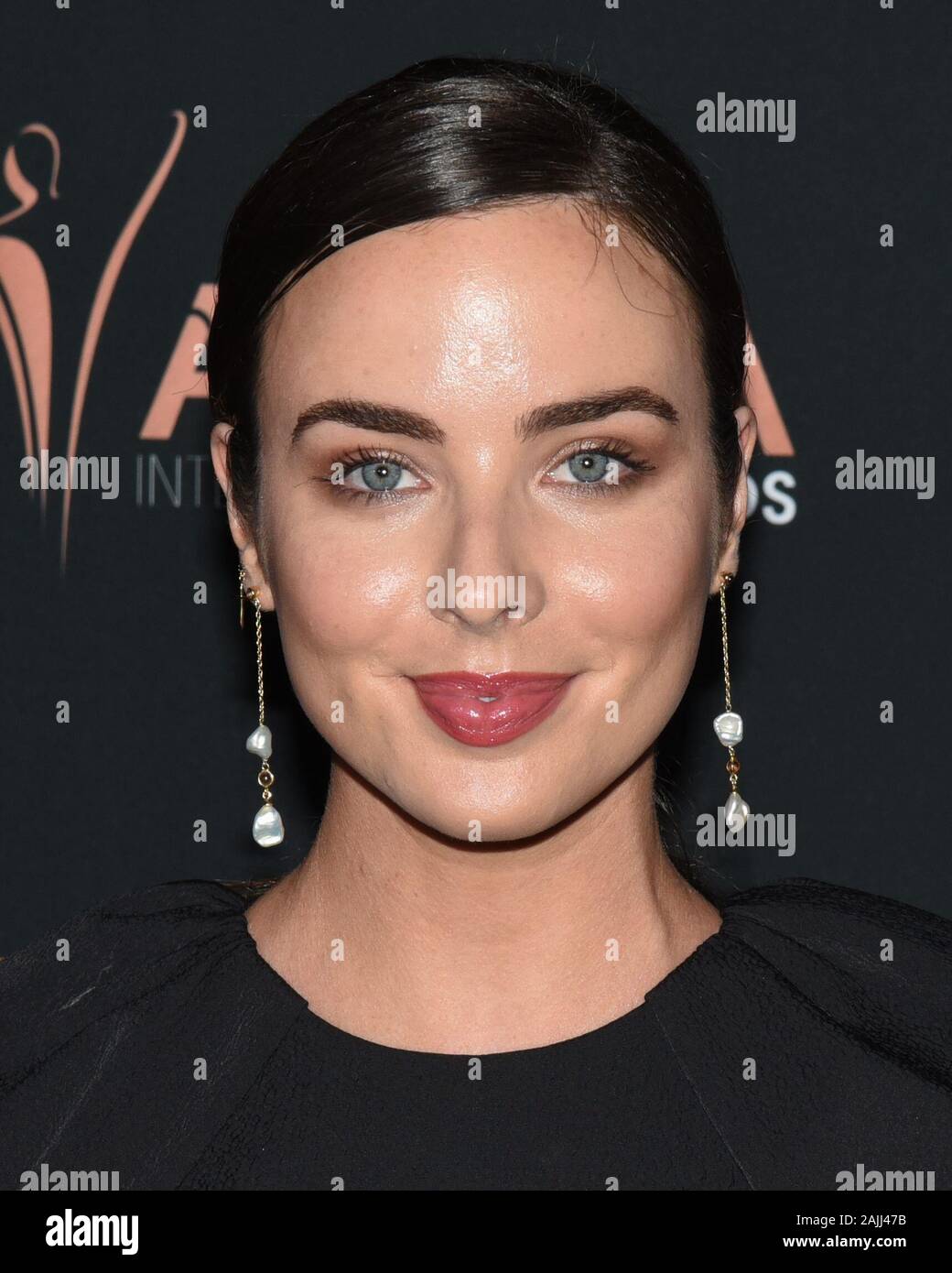 03 janvier 2020 - Hollywood, Californie - Ashleigh Brewer. 9Th Annual Australian Academy of Cinema and Television Arts (AACTA) prix internationaux. (Crédit Image : © Bennight/AdMedia via Zuma sur le fil) Banque D'Images