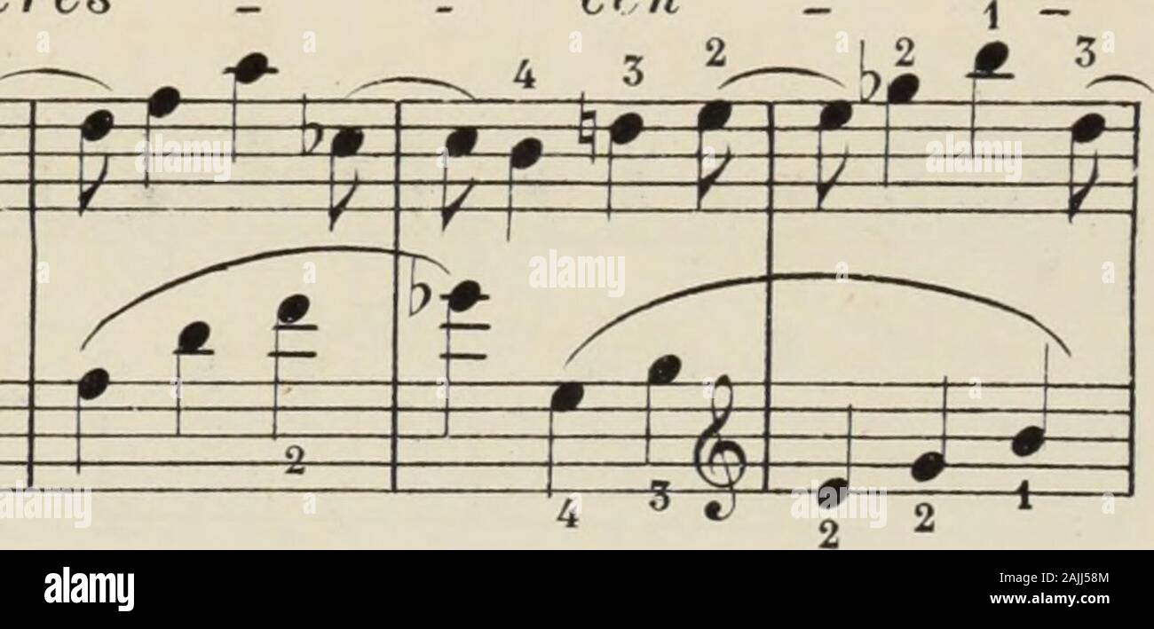 48 études pour la harpe . L ^ ^ 4 3 2 Hi x -N- 1- m 5 m pf^ ^ =3C * ; lE*^^ 3" = ? ! ? * Est-ce que je, 2 -H 1- 2, 3 j -3-  =2* : R. O.K. (1) 12 83 47 53 minerais ncf m ^^ fcjt. J £ £ £ & ^^. n. HF F I P" Banque D'Images