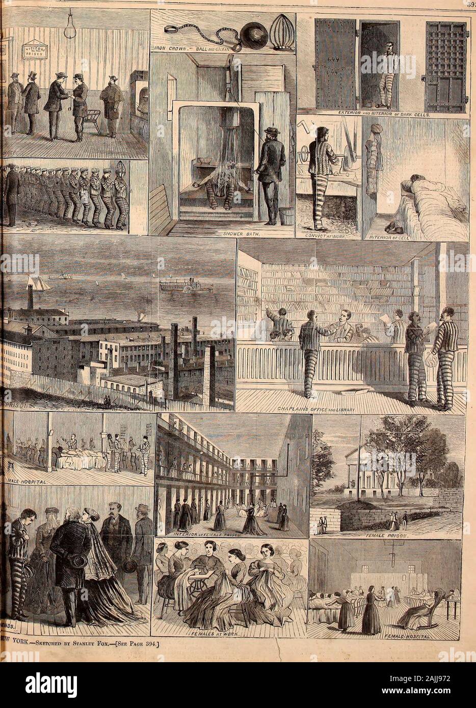 Harper's weekly . L'UWF, D'UN CONDAMNÉ À LA PRISON.. SINO ANNEAU V0RK - esquissé bv Stanley Fox.-{Voir page 394.] Harpers Weekly. [Ji : 1867 Vtlns^. caractéristiques fe, ilicy passent le i-llio wit r, réunions gratuites Uio light winde T.iLflln-r wc sloop,.I dans t.^:i !l'herbe tii lt.l.:n (en 1 I.- w.  ! ? :I !l• ? ? L !.i- Mil : :.- I :--, Arlll II.  ? ! T.t j !n ? ?. : uf, j-j- : LT..-.m. : !, I I u ? N T I 7 ! L'AESS S nrltic, J-f. de la LNH comme ,mi hV. iV, . t. ? !•,r W ?£H^ mais longue ere nous atteint th et happv inv coeur en nous ?.arl gat° REPRÉSAILLES,tondre et la boue ont séduit de printemps, l'air si t genial j&gt;ir crédulité, J'iie,inn Banque D'Images