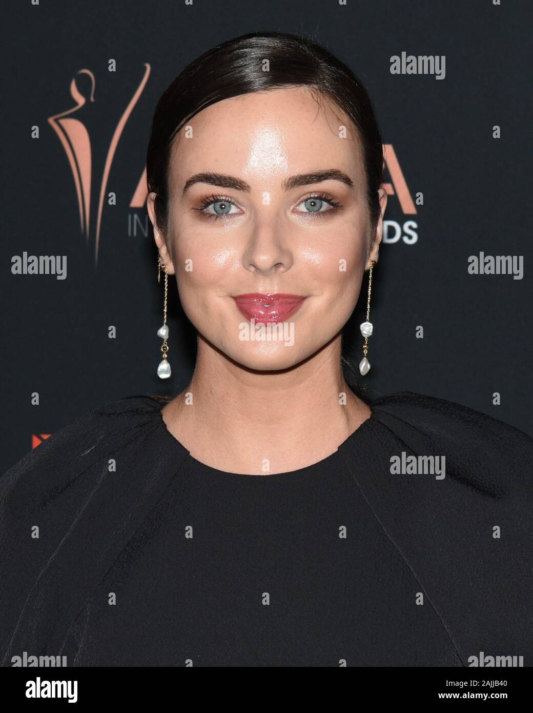 03 janvier 2020 - Hollywood, Californie - Ashleigh Brewer. 9Th Annual Australian Academy of Cinema and Television Arts (AACTA) prix internationaux. Crédit photo : Billy/Bennight MediaPunch /AdMedia Banque D'Images