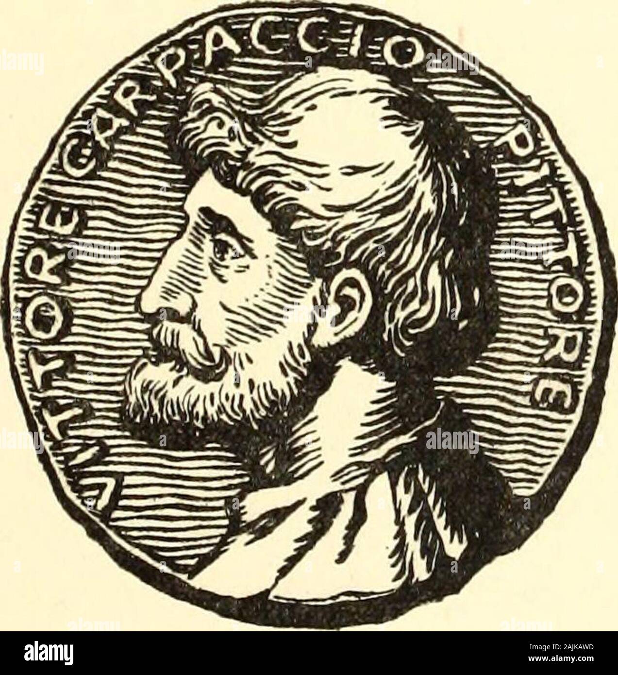 Vittore Carpaccio : la vie et l'œuvre du peintre . LIBRAIRIE HACHETTE ET C,E 79, BOULEVARD SAINT-GERMAIN, PARISI9IO 1VOUS RSÏT3 PROVO. UTAH PRÉFACE Il est contraire au bon goût et à la modestie de parler de soi.Mais je manquerais au devoir de respect qui mincombe enversla mémoire vénérée de mon collaborateur, si je nétablissais la partqui revient à Gustave Ludwig dans ce livre, et la mienne. Je demande la permission, pour faire plus exactement Vhistoirede ces pages, dévoquer quelques souvenirs personnels. Il y a un quart de siècle environ, lart vénitien bloated, sèvenouvelle dune, brisait les ant Banque D'Images