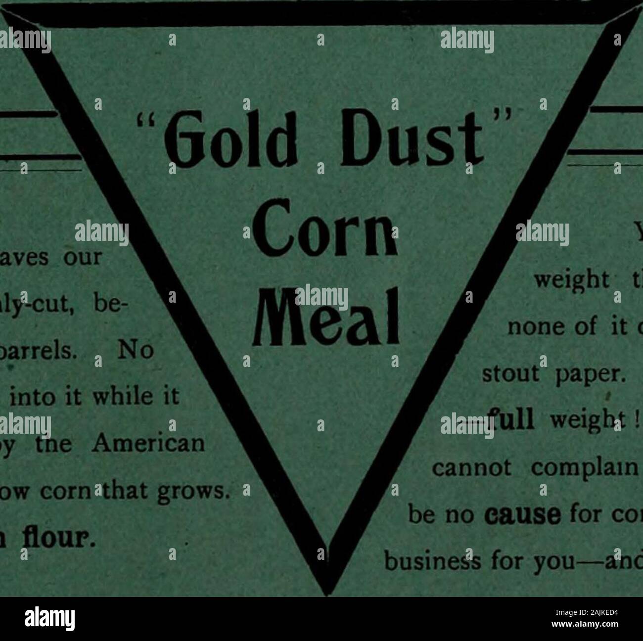 Canadian Grocer Juillet-décembre 1898 . f en concurrence avec l'Worldwe AwardsMade ont reçu la plus haute. . Ces justifier notre claimthat : : : : : Colmans Mustard EST LE MEILLEUR AU MONDE vous l'obtenir juste en sortant ourmills-clean, jaune, uniformément-cut, parce que nous en ligne papier nos barriques. Noimpurities peut éventuellement y entrer alors qu'ilest en transit. Faite par le Americanprocess à partir de la meilleur maïs jaune qui se développe. C'est Repas Cora, pas la farine de maïs.. Vous obtenez exactement le même poids que vous avez commandé, parce que rien de tout cela peut peut-être passer en revue la stout papier. Vous obtenez ce que vous payez pour -w Banque D'Images