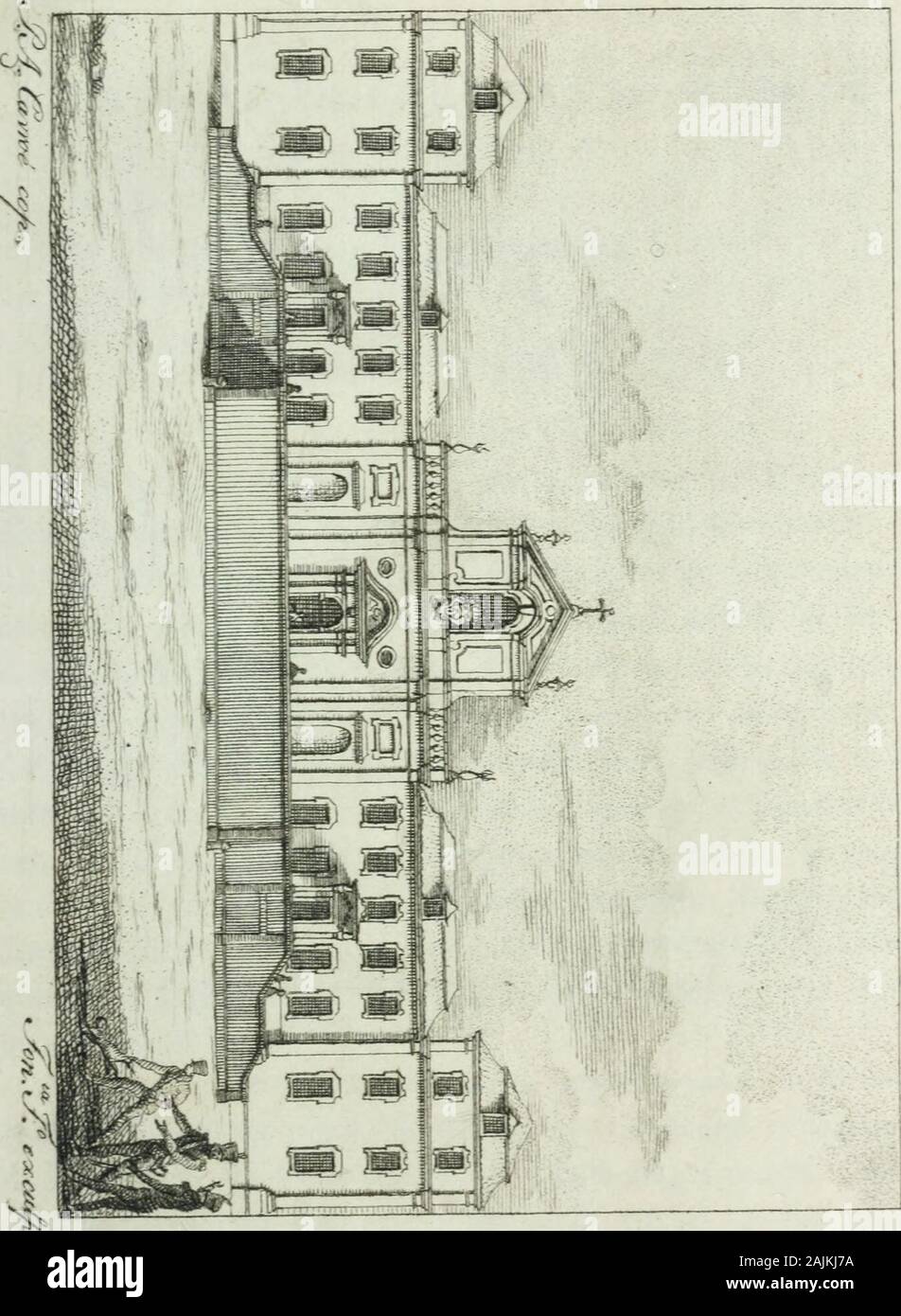 Jornal de Bellas Artes, UO, Mnemosine lusitana : redacçao paranelle patriotica . npour destinado se educarem os Filhos da primeira Fidalgos dos je-rarquia ; e por ossi em todas partes suas respira gran-deza. A sua arquitectura hc, régulier e elegante : un ca-pella muito decente , e enriquecida de chiffre Pintu-ras, un collocaçáo do pórtico da Capella no centro do- fröa Cc 2404 tispicio, e os da entrada do Quarto n'Excellentissimo Re*r*e, Tor n'CoUegio , na frente dos quaes Jónica sustentão daOrdem duas columnas o alpendre, que de hum lado e ou-tro cobre cada entradas, concorre destas huma Banque D'Images