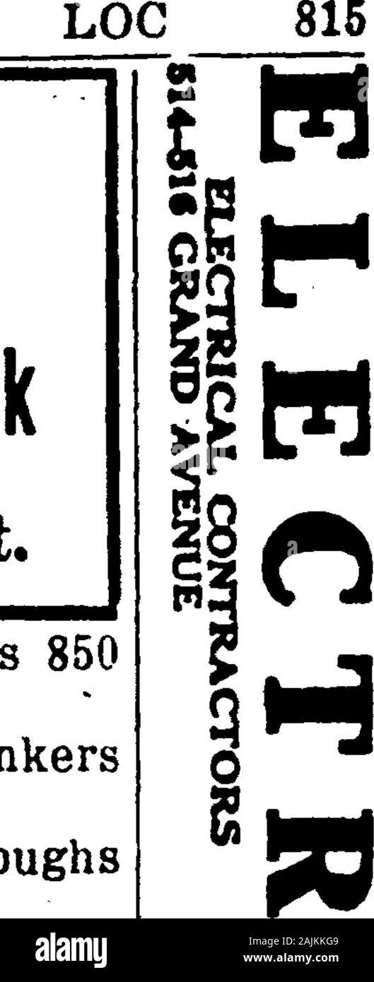 1921 Des Moines et Polk County, Iowa, City Directory . Accueil de MpaniGSSavings 319 Cinquième Banque D ftremn St. Locker C B & Q Ry res 850 17e ! Locker Fay M (wid Thos) elk Bankers Life res 1442 thLocker slsmn 9Marion J Burroughs Ajouter Mach Co res] 1408 9e "Locker Matilda bds 1442 thLockett 329 9Timothy res e 7e thLockhart widT Mary (W) Res 1215 e WalnutLockhart Wni J Rev res ss Adams se cor 39e J Corrine Lockman res Mrp 98 l'Ewing J Margery Lockman dactylo stockistes Revue bds 98 l'Ewing Lockwood  ; Chas L elkBoston marché. 1 bds 1217 MapleLockwood^n slsn Chas N'Iowa Central Motor Co re Banque D'Images