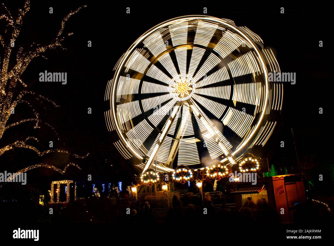 Photo de nuit à Vienne Banque D'Images