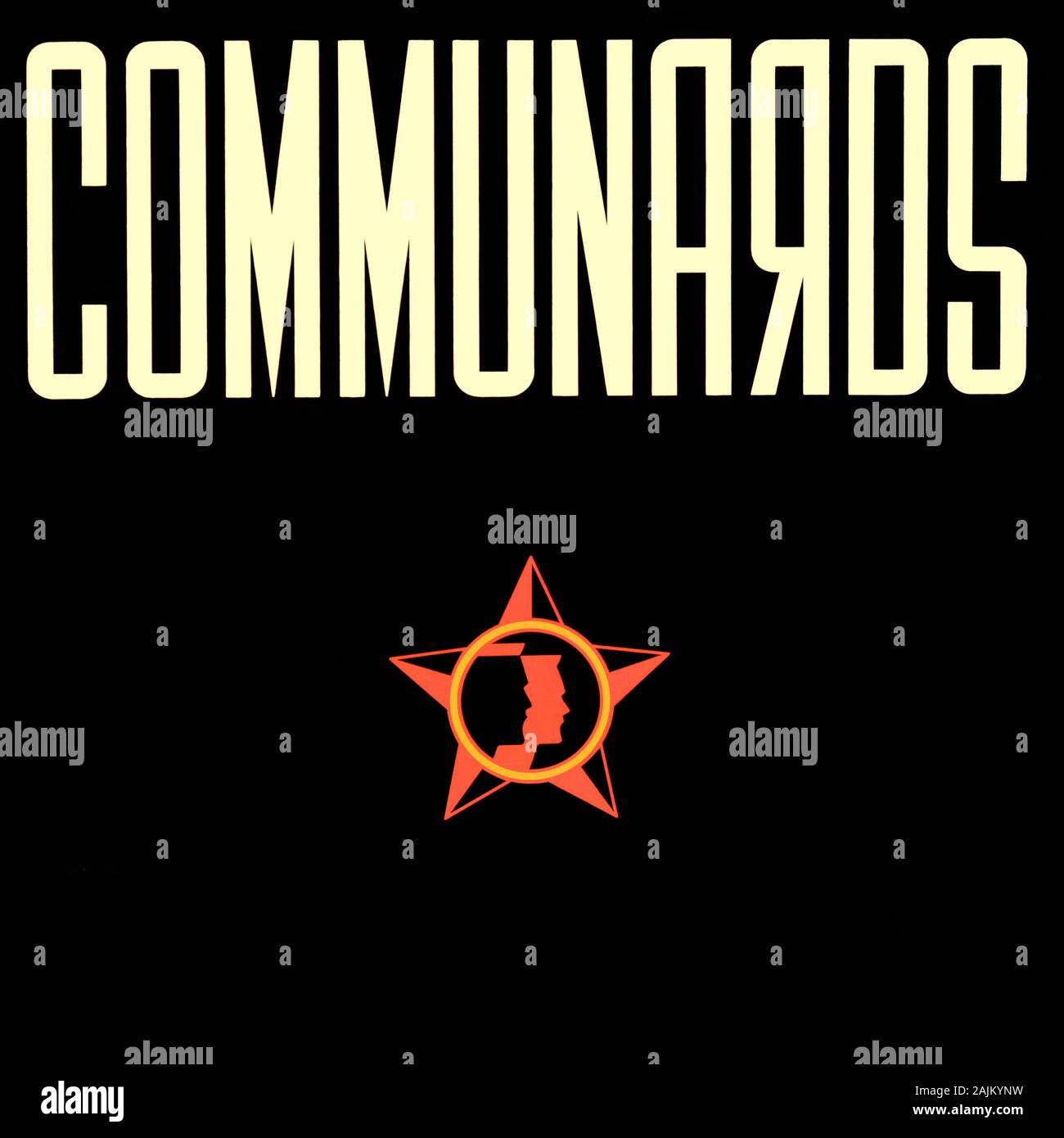Communards - couverture originale de l'album vinyle - communards - 1986 Banque D'Images
