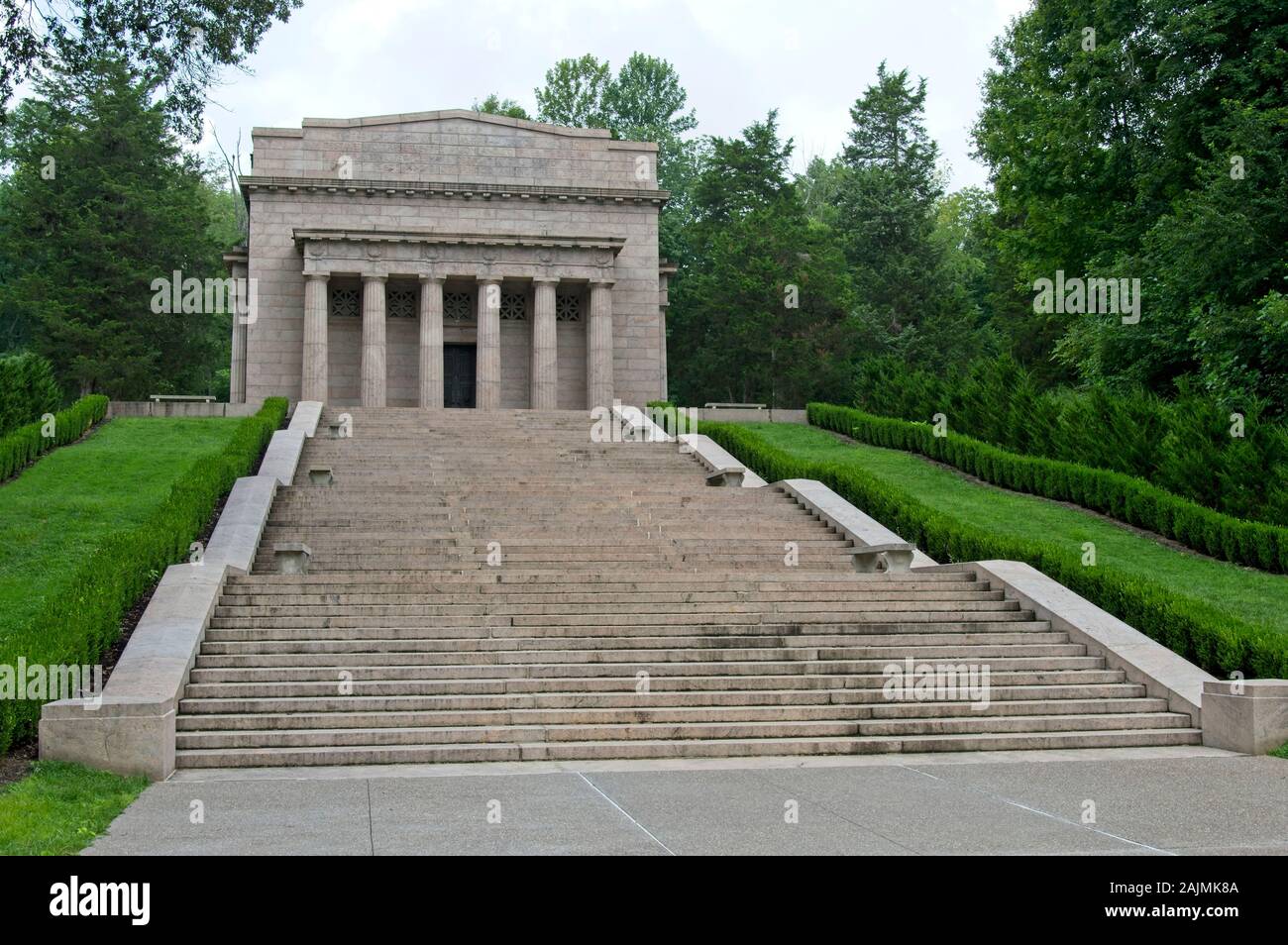 Le parc historique national Abraham Lincoln Birthplace conserve deux sites agricoles distincts dans le comté de LaRue, Kentucky, où Abraham Lincoln est né. Banque D'Images