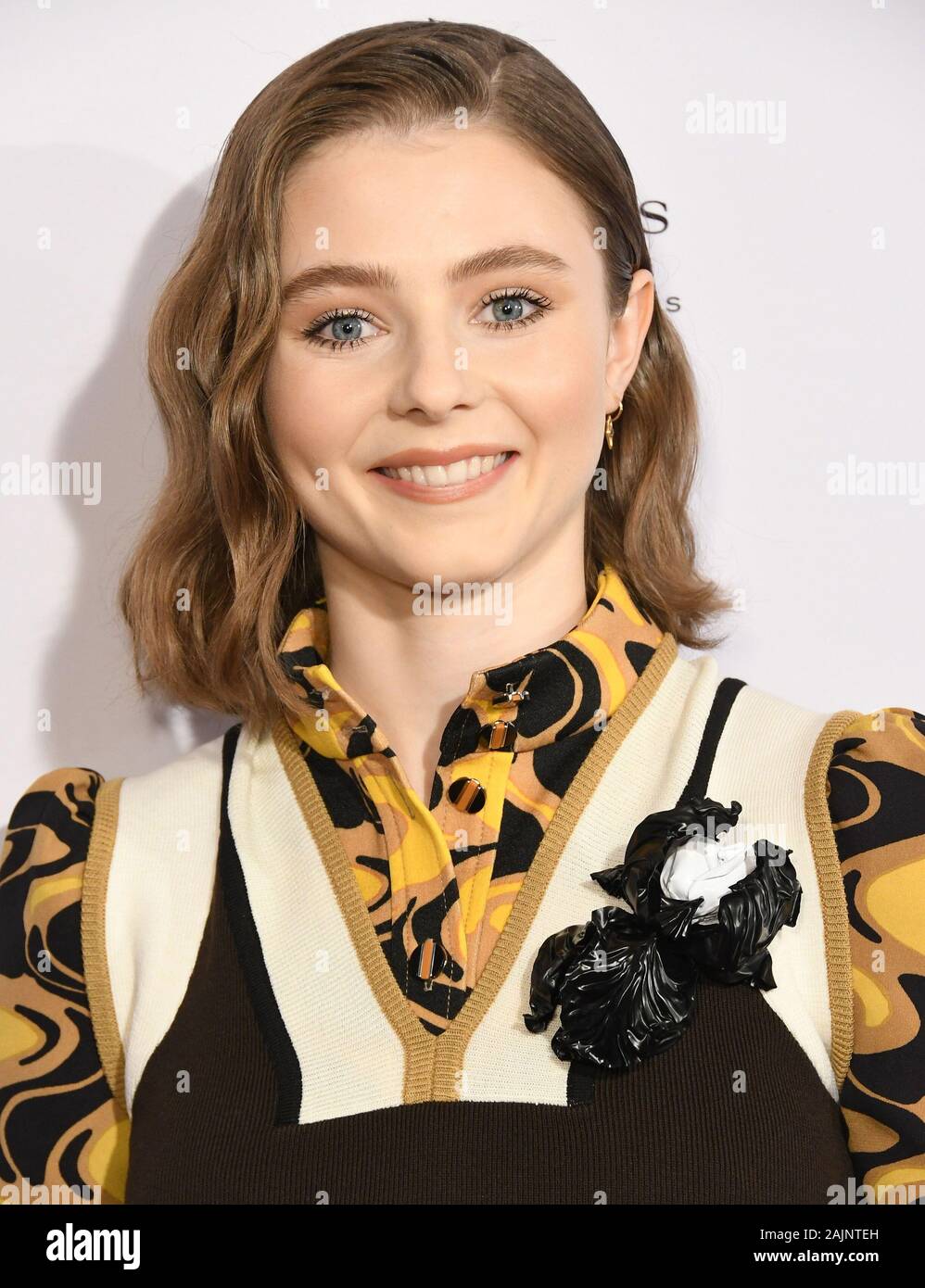 04 janvier 2020 - Los Angeles, Californie - Thomasin McKenzie. La BAFTA 2020 Los Angeles Tea Party qui a eu lieu au Four Seasons Los Angeles (crédit Image : © Birdie Thompson/AdMedia via Zuma sur le fil) Banque D'Images