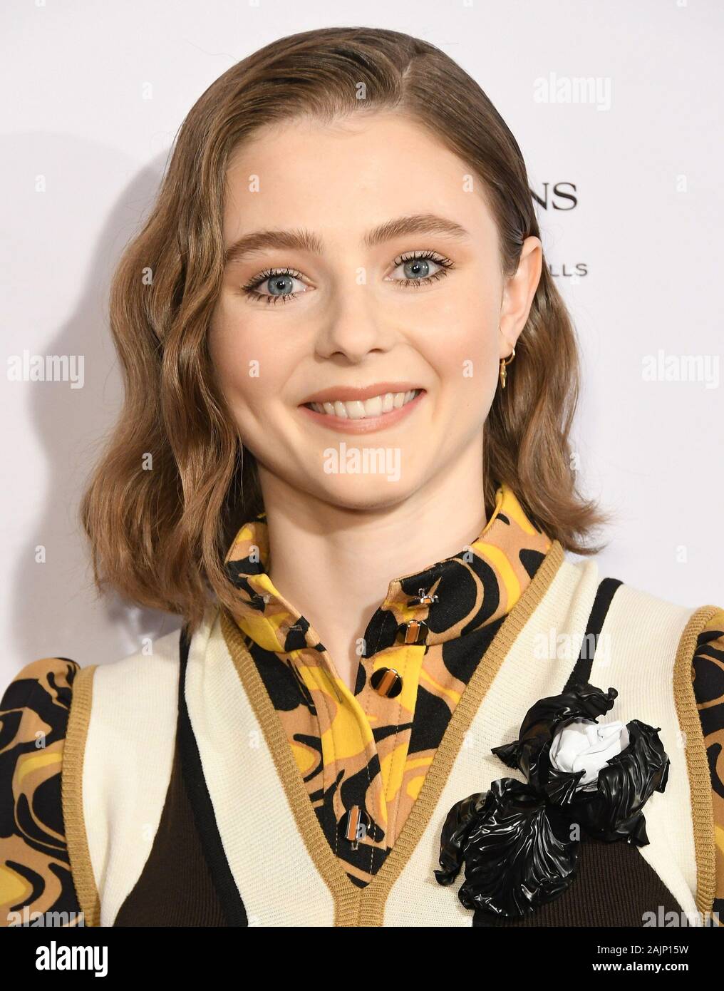 04 janvier 2020 - Los Angeles, Californie - Thomasin McKenzie. La BAFTA 2020 Los Angeles Tea Party qui a eu lieu au Four Seasons Los Angeles (crédit Image : © Birdie Thompson/AdMedia via Zuma sur le fil) Banque D'Images