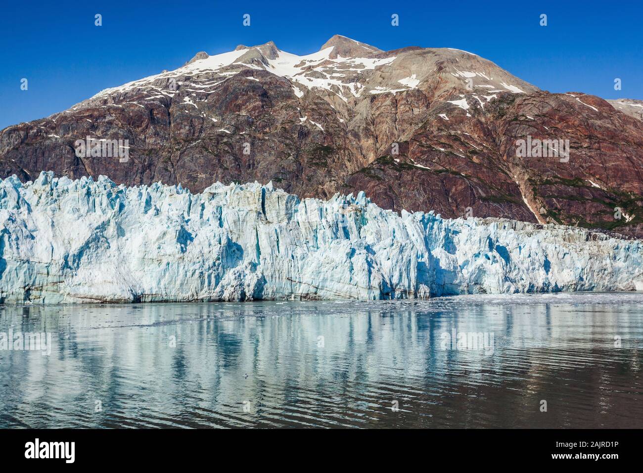 De l'Alaska. Margerie glacier dans le parc national Glacier Bay. Banque D'Images