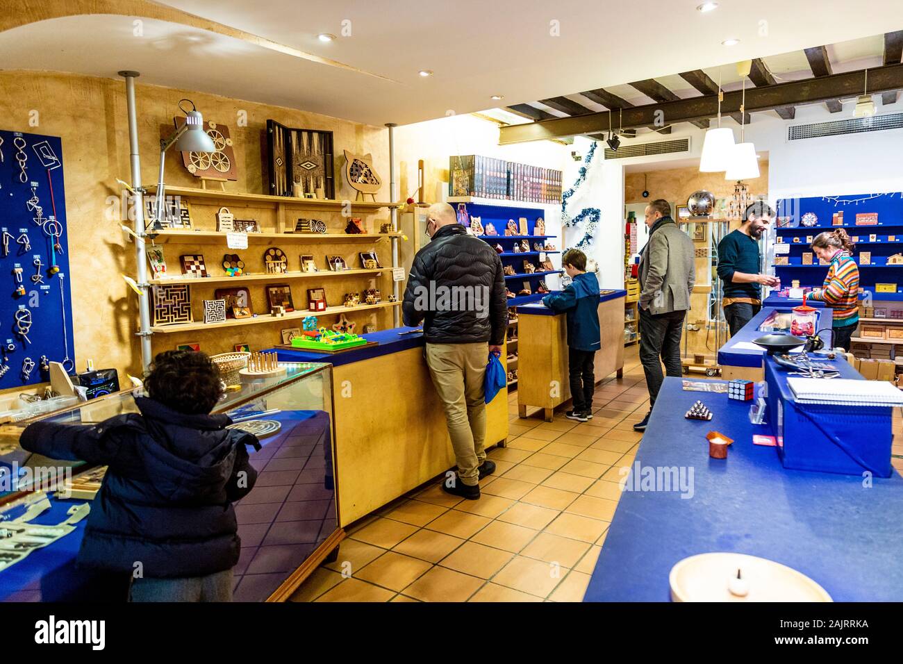 L'intérieurmaison de Puzzles - puzzle shop à Palma, Majorque, Espagne Photo  Stock - Alamy