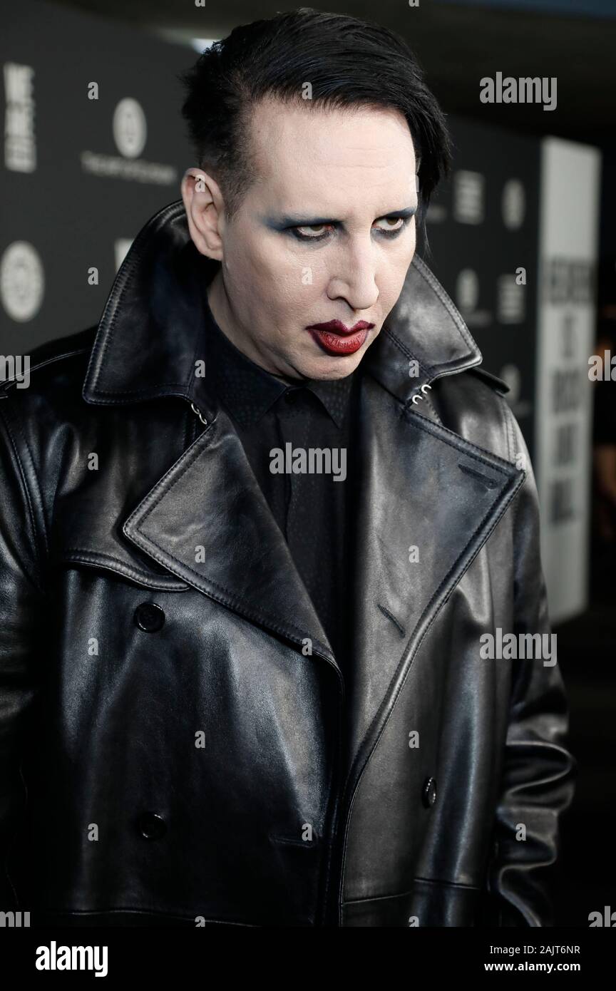 Los Angeles, USA. 08Th Jan, 2020. Marilyn Manson participant à l'Art de l'Elysium's 13th Annual Heaven Gala à Hollywood Palladium, 04 janvier 2020 à Los Angeles, Californie. Credit : Geisler-Fotopress GmbH/Alamy Live News Banque D'Images