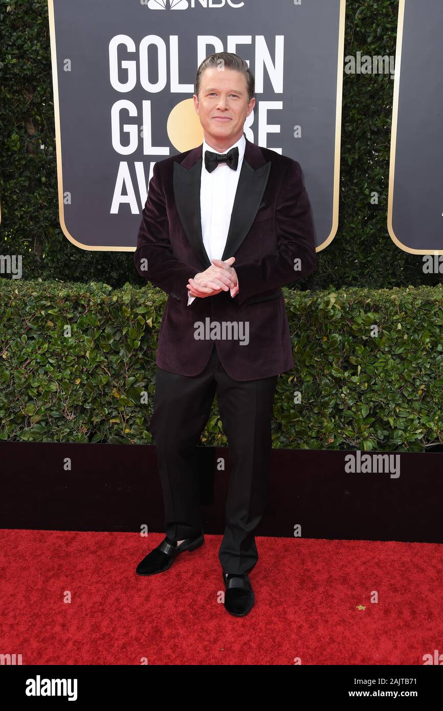 Los Angeles, Californie, USA. 05Th Jan, 2020. Animateurs de télévision américain Billy Bush arrive à la 77e Golden Globe Awards tenue à l'hôtel Beverly Hilton le 5 janvier 2020 à Beverly Hills, CA. (Photo par Sthanlee B. Mirador/Sipa USA) Crédit : Sipa USA/Alamy Live News Banque D'Images