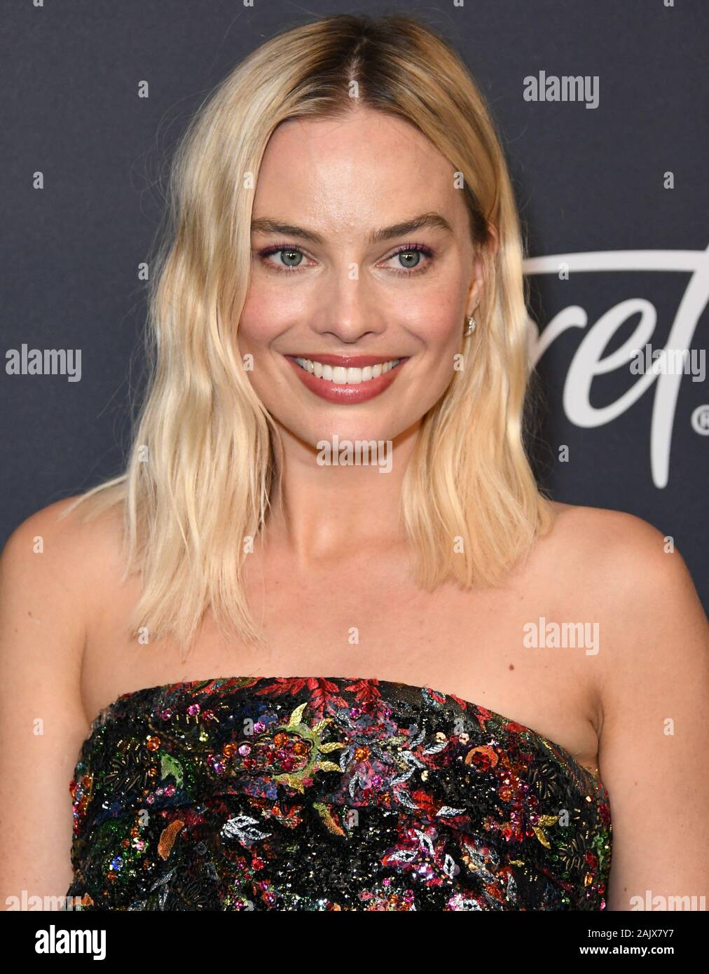 05 janvier 2020 - Los Angeles, Californie - Margot Robbie. 21e Congrès annuel et Warner Bros. InStyle Golden Globes After Party qui a eu lieu au Beverly Hilton Hotel. (Crédit Image : © Birdie Thompson/AdMedia via Zuma sur le fil) Banque D'Images