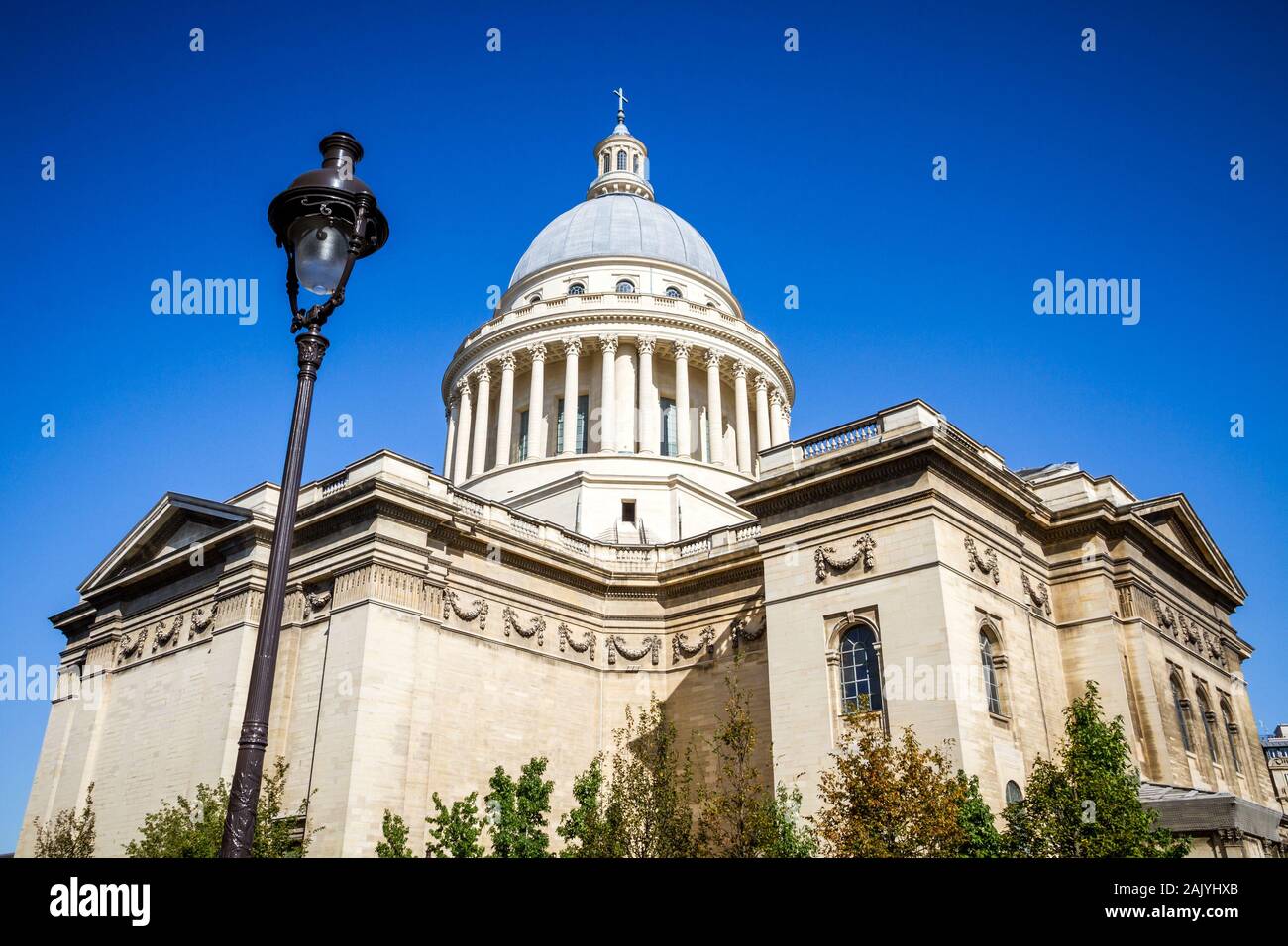 Le Panthéon, monument célèbre à Paris, France Banque D'Images