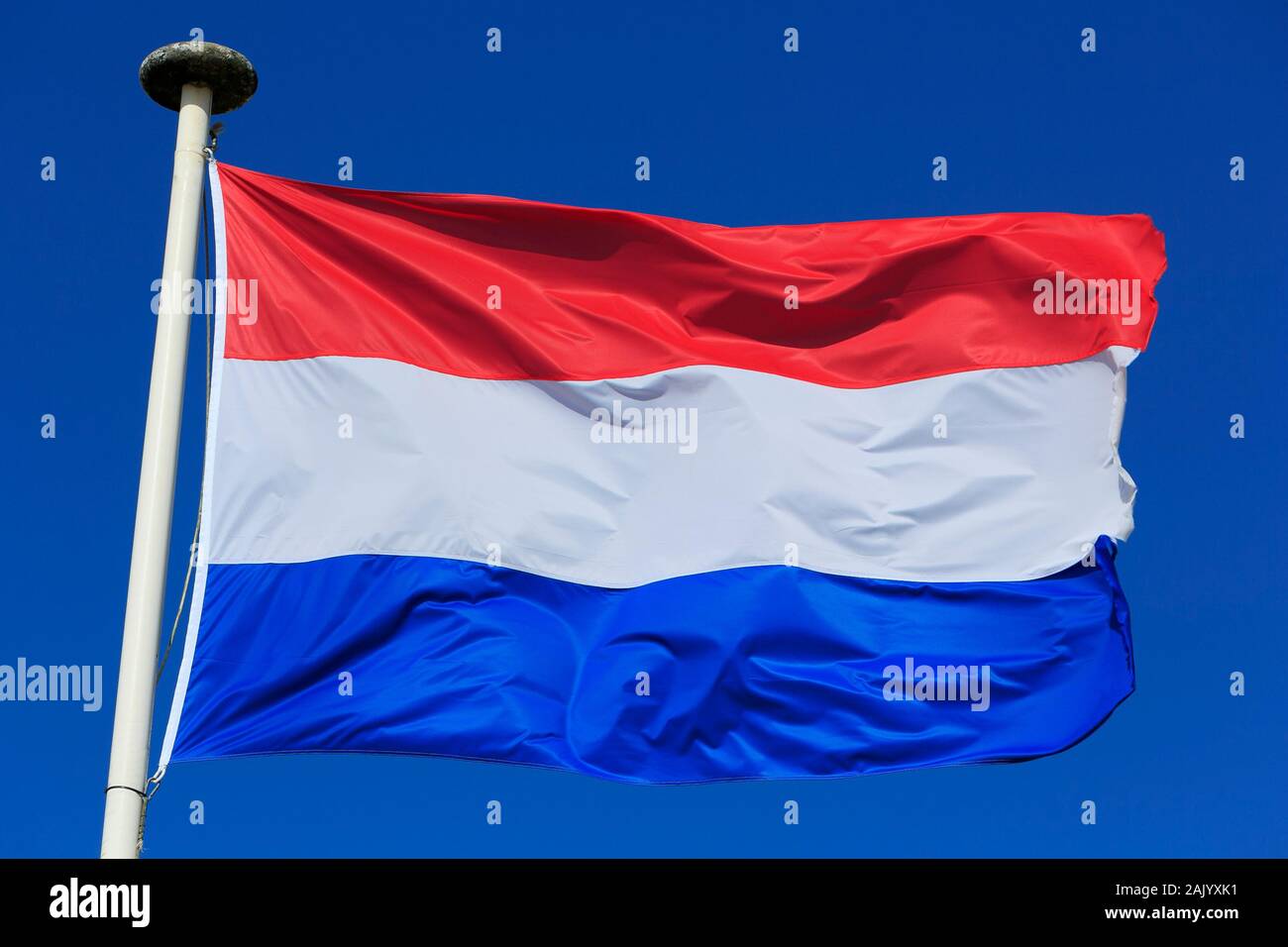 Drapeau national des Pays-Bas, Amsterdam, Pays-Bas Photo Stock - Alamy