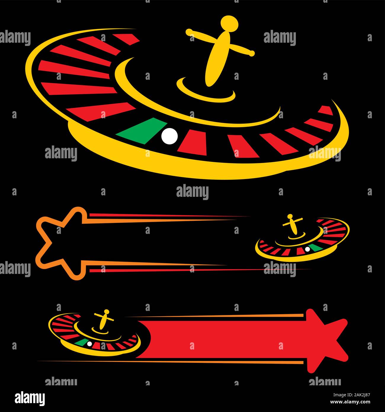 Symbole de casino Illustration de Vecteur