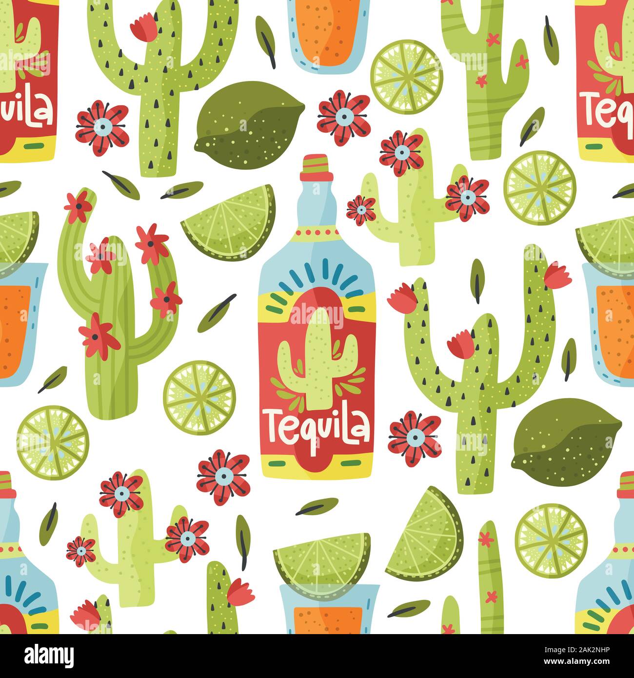 Verre de tequila patron sans vecteur. L'alcool mexicain court traditionnel avec de la chaux et de fleurs de cactus. Illustration de Vecteur
