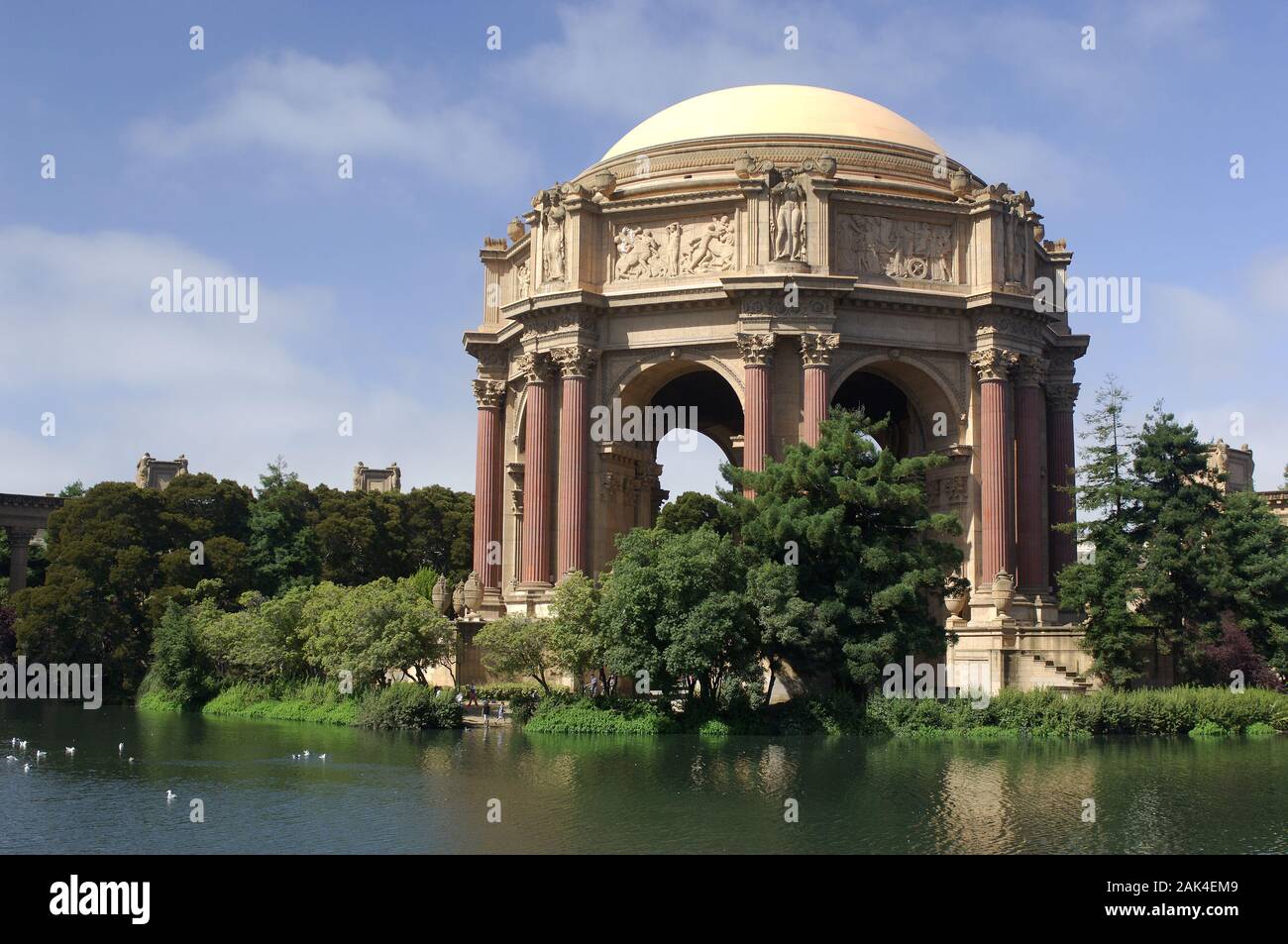 Palais des Beaux Arts à San Francisco, Frankreich, USA | dans le monde entier Banque D'Images