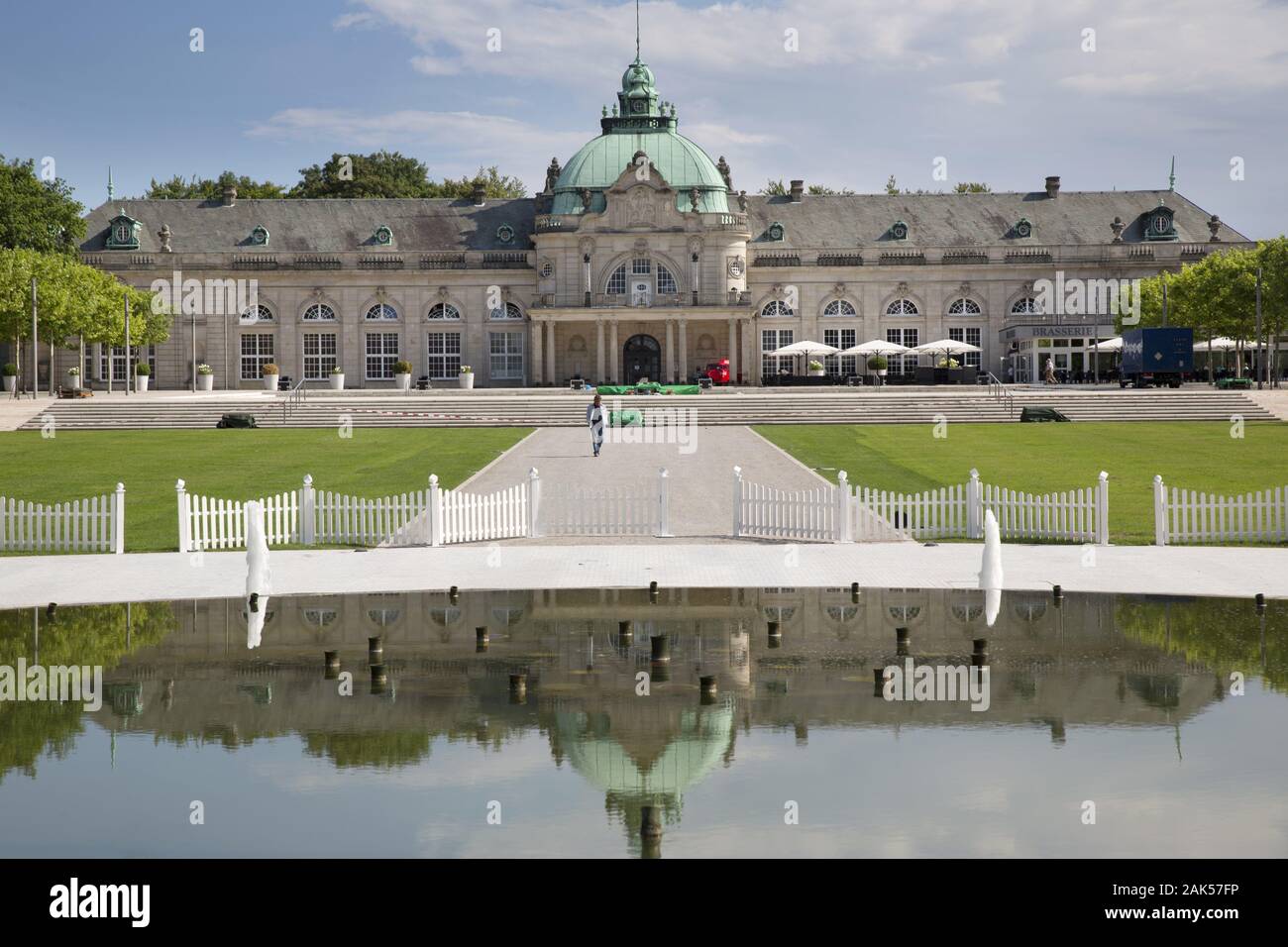 Bad Oeyenhausen : Blick auf das Kaiserpalais, Suède | conditions dans le monde entier Banque D'Images