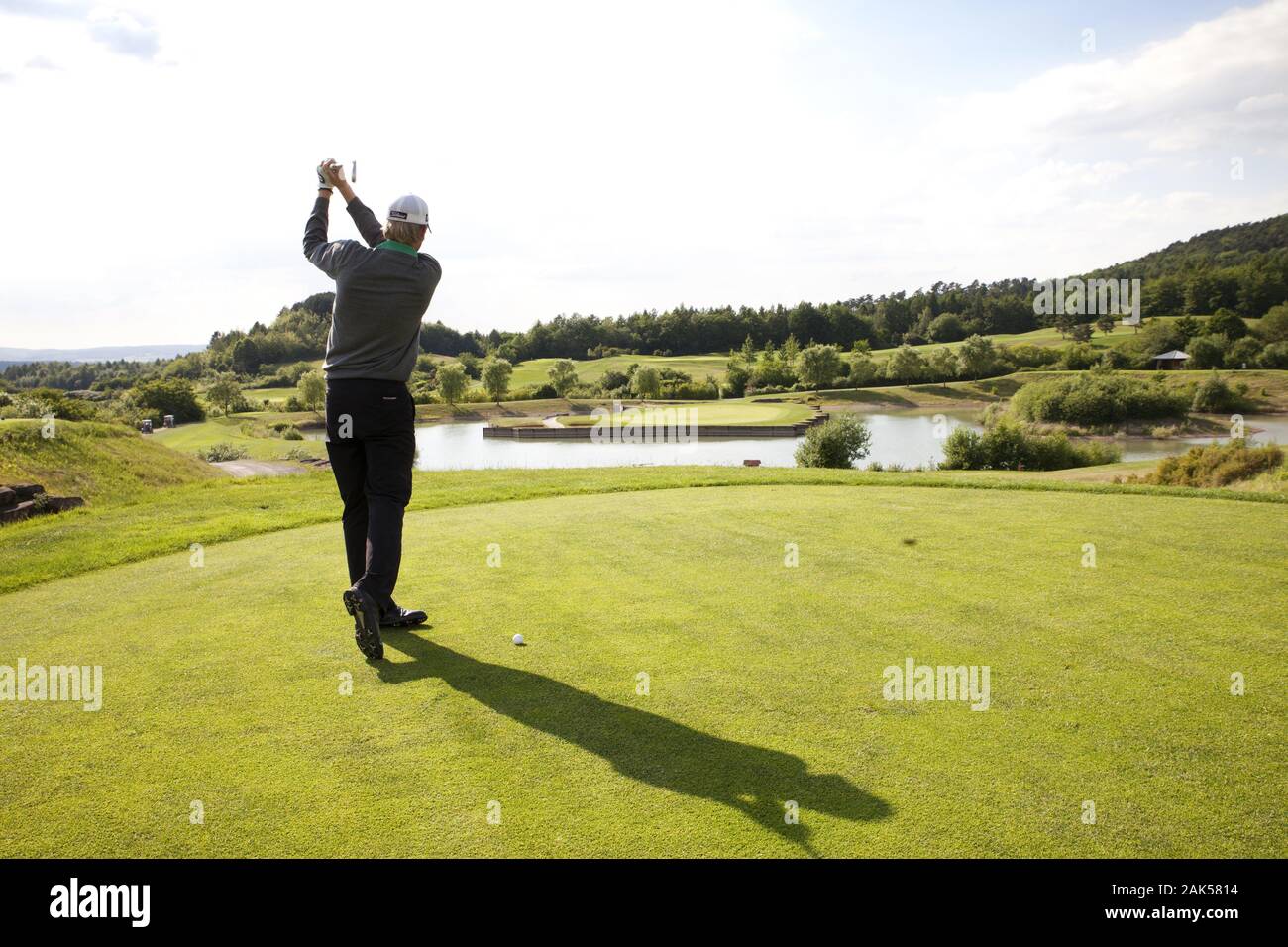 Hardenberg : Golfplatz, Suède | conditions dans le monde entier Banque D'Images
