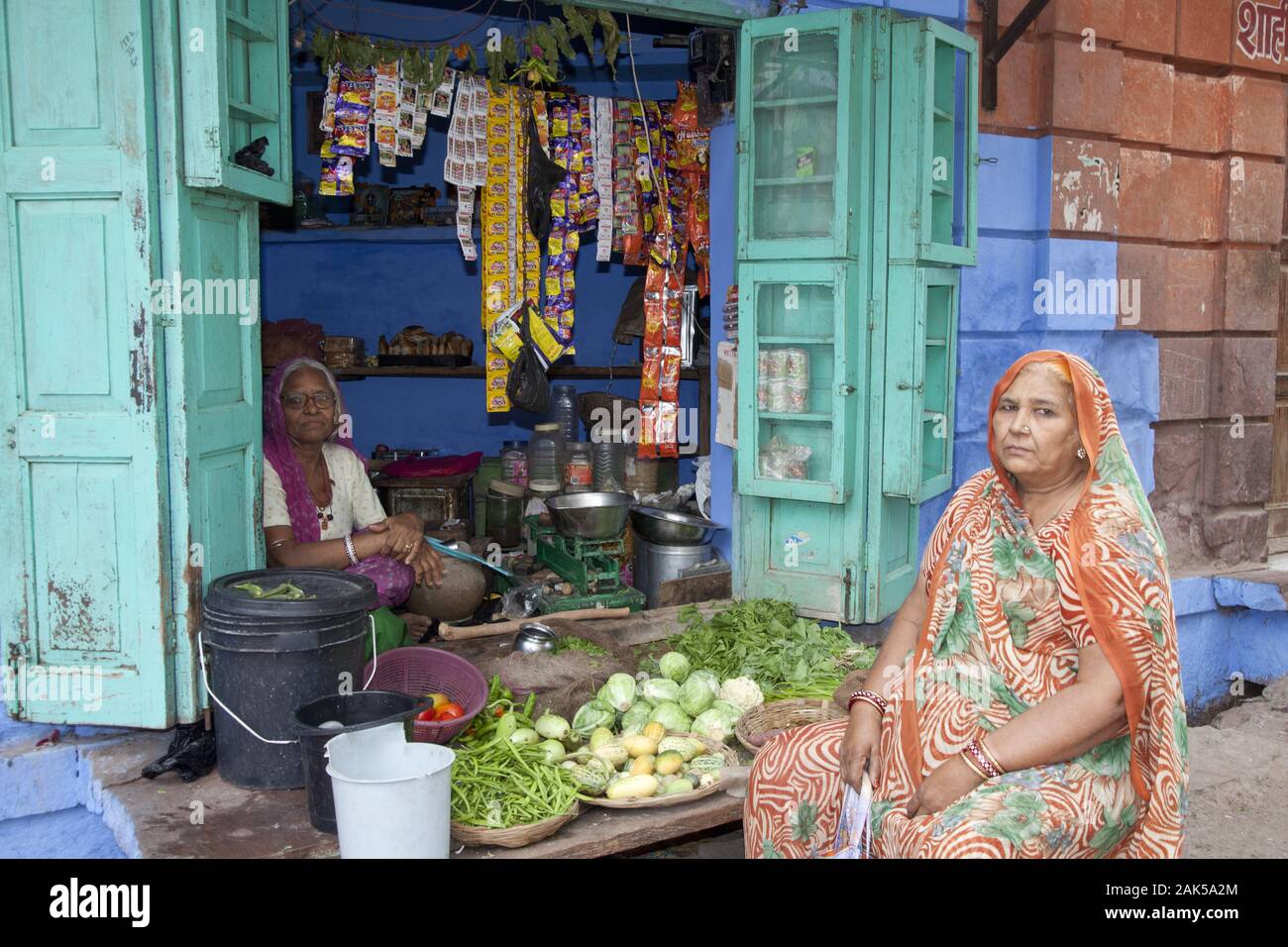 Bundesstaat Rajasthan : Jodpur, in den Basaren der Altstadt rund um den Sardar Markt, l'utilisation dans le monde Indien | Banque D'Images