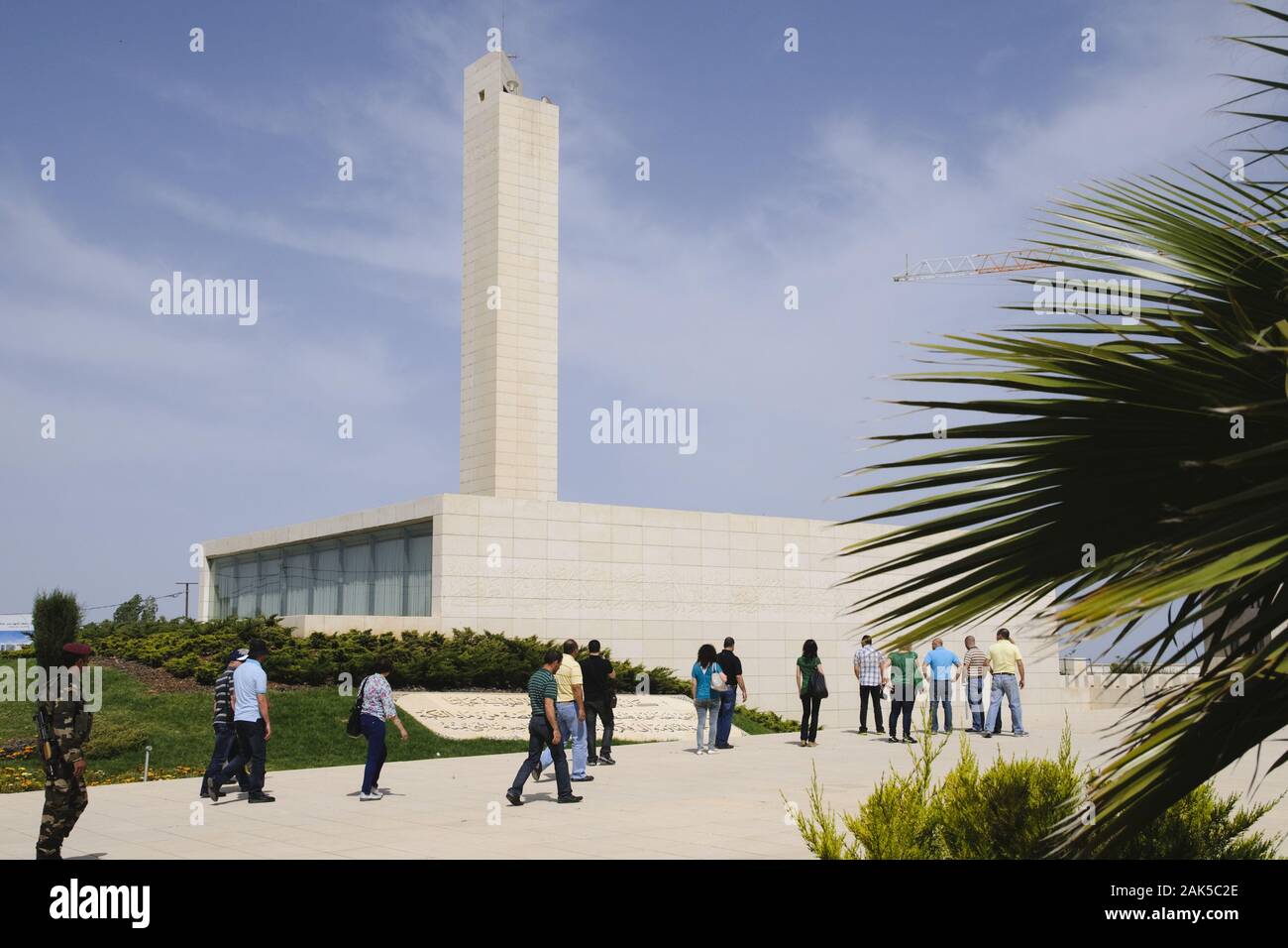 Ramallah : Mausolée Jassir Arafat, Israël | Le monde d'utilisation Banque D'Images