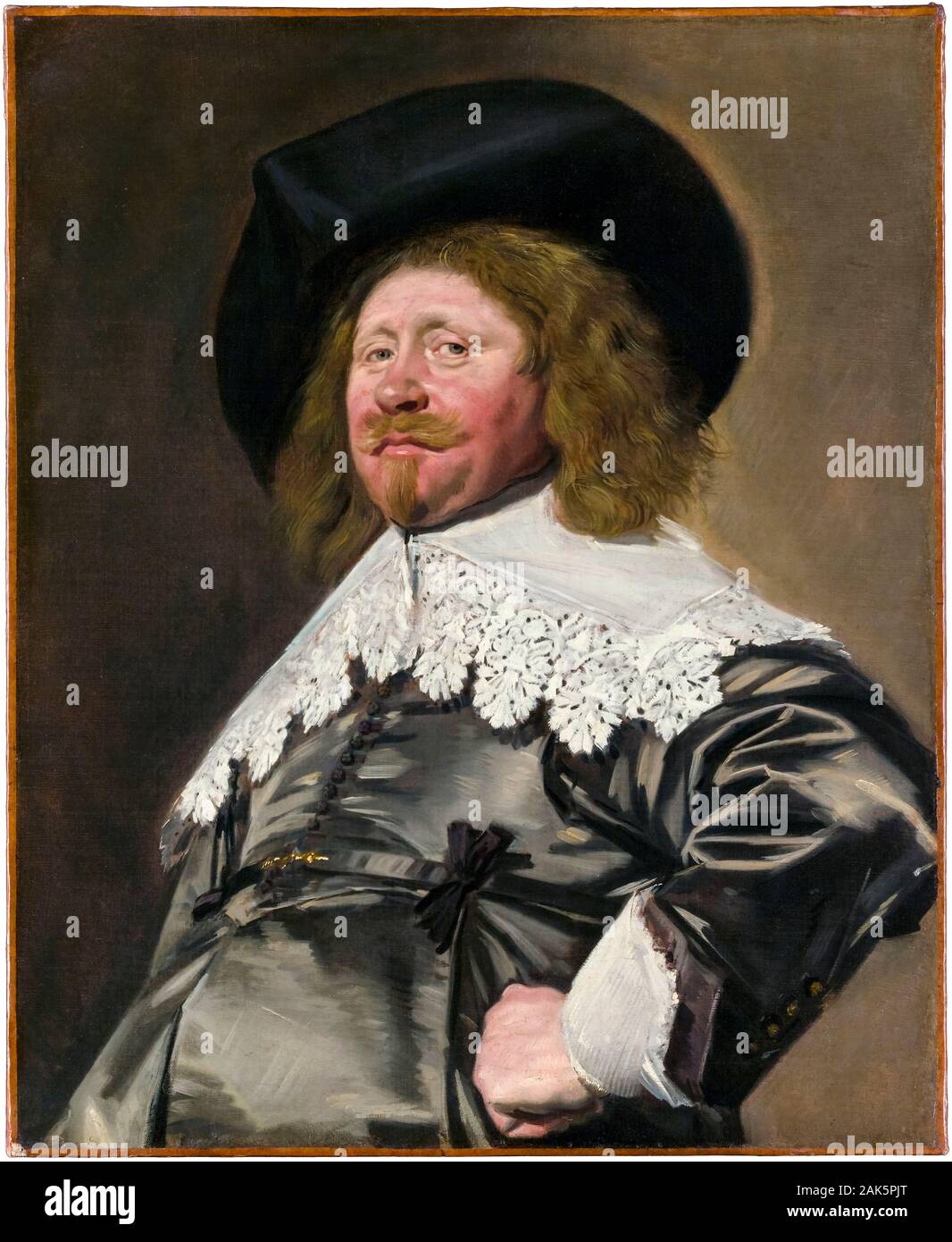 Frans Hals, Claes Duyst van Voorhout ou peut-être Nicolaes Pietersz Duyst van Voorhout, portrait, vers 1638 Banque D'Images