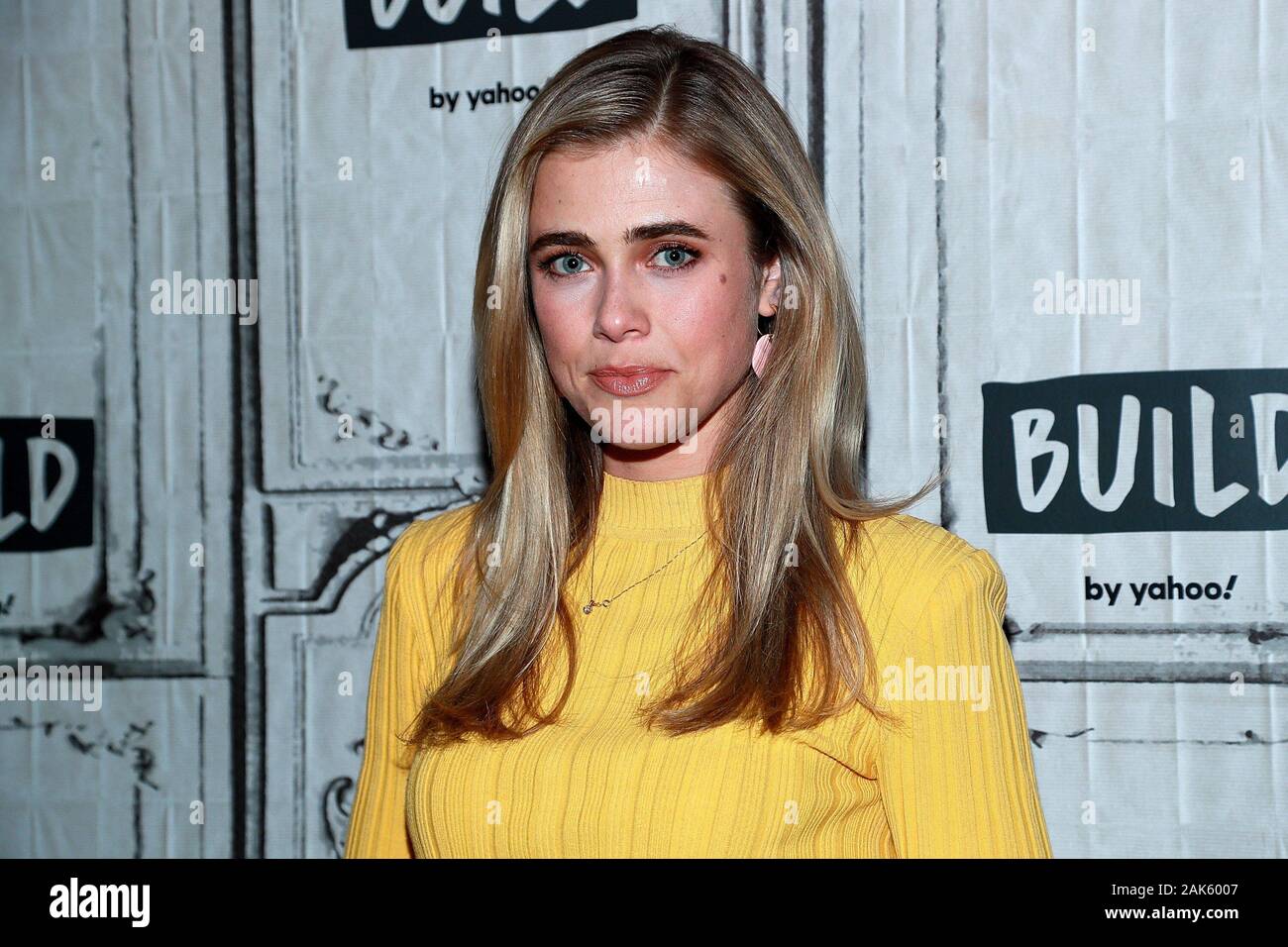 New York, NY, USA. 6 janvier, 2020. Melissa Roxburgh intérieur pour construire AOL Celebrity Series Candids - SUN, AOL Construire Series, New York, NY 6 Janvier, 2020. Crédit : Steve Mack/Everett Collection/Alamy Live News Banque D'Images