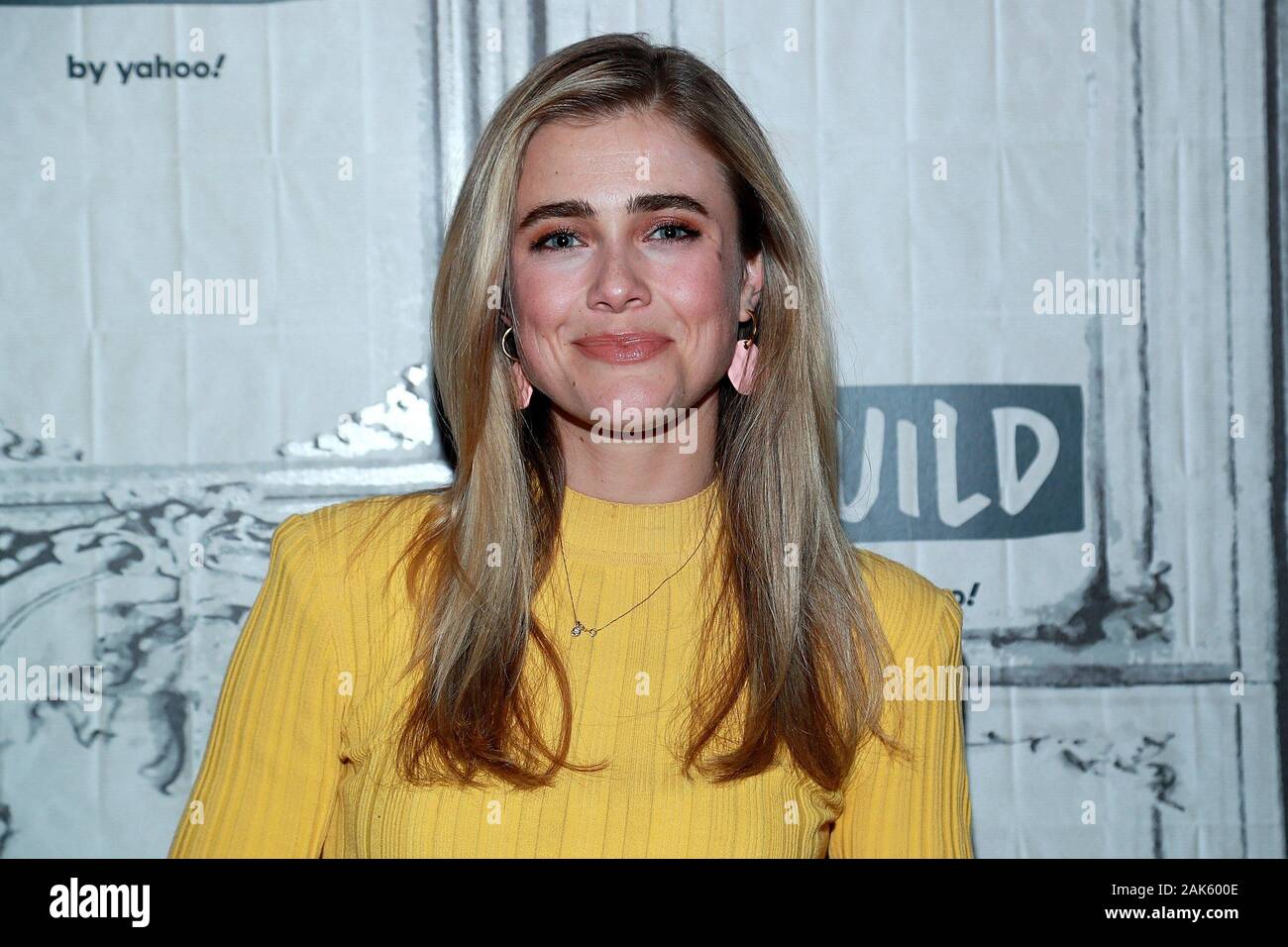 New York, NY, USA. 6 janvier, 2020. Melissa Roxburgh intérieur pour construire AOL Celebrity Series Candids - SUN, AOL Construire Series, New York, NY 6 Janvier, 2020. Crédit : Steve Mack/Everett Collection/Alamy Live News Banque D'Images