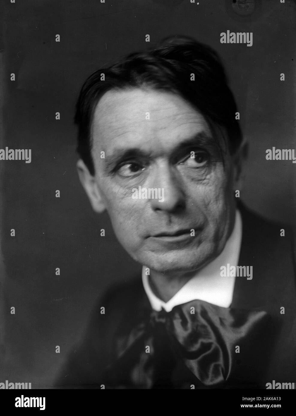 Rudolf Steiner (Lorenz Joseph (27 ou 25) Février 1861 - 30 mars 1925) est un philosophe et écrivain autrichien, réformateur social, architecte, économiste, esotericist, et réclamé voyant. Banque D'Images