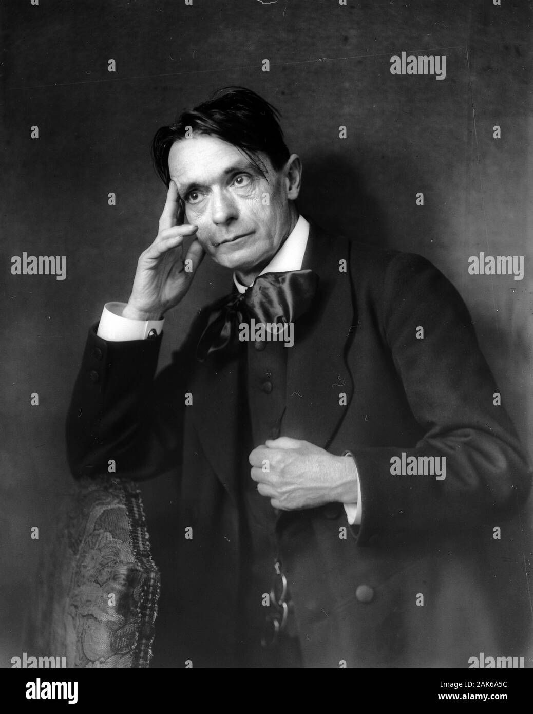 Rudolf Steiner (Lorenz Joseph (27 ou 25) Février 1861 - 30 mars 1925) est un philosophe et écrivain autrichien, réformateur social, architecte, économiste, esotericist, et réclamé voyant. Banque D'Images